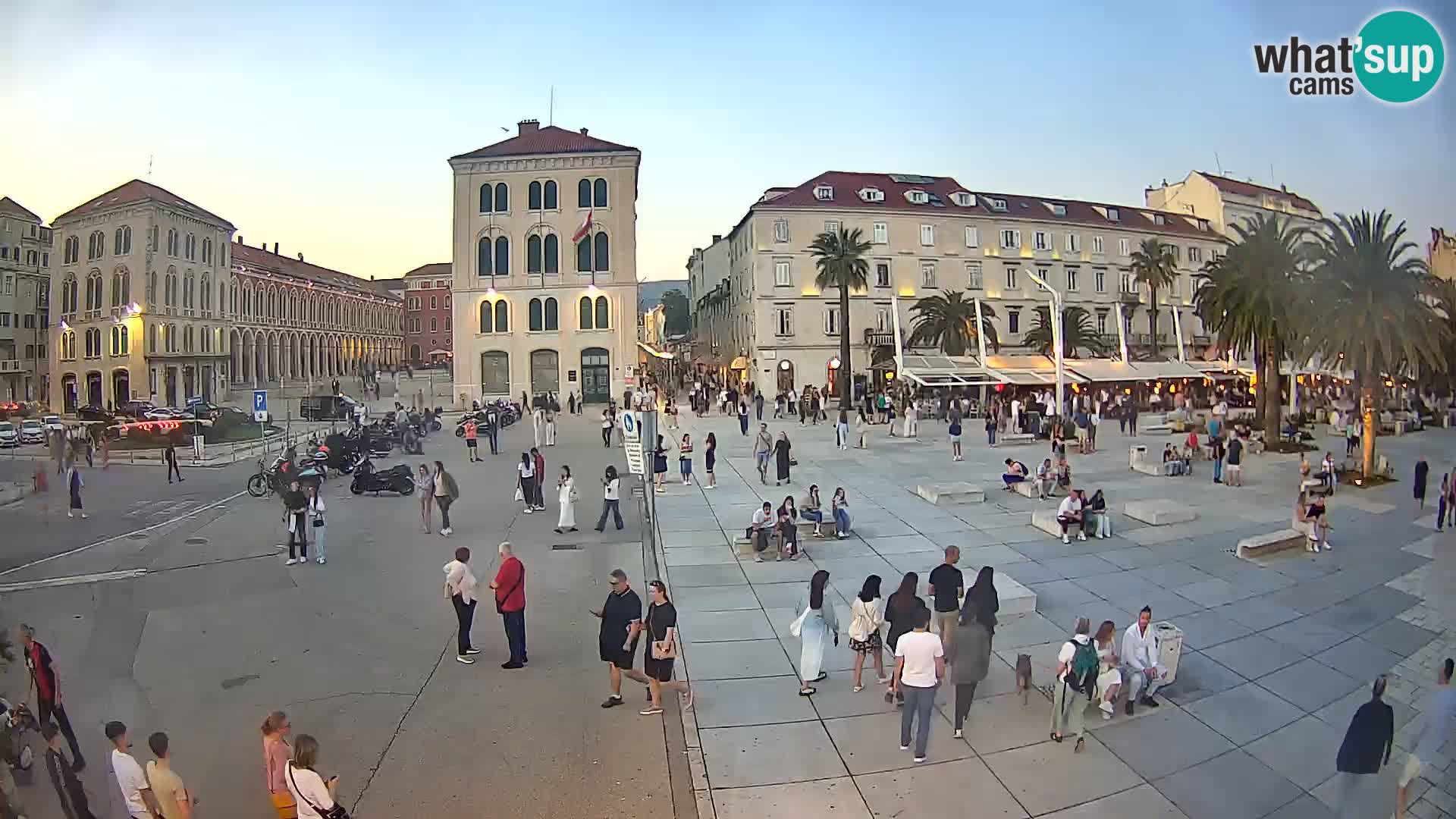 Split kamera Riva – Prokurative | Trg Republike