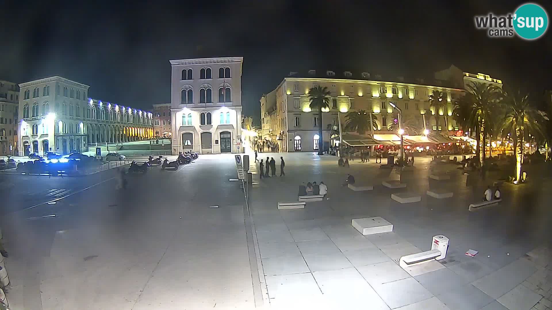Webcam Spalato Riva – Prokurative | Piazza della Republika