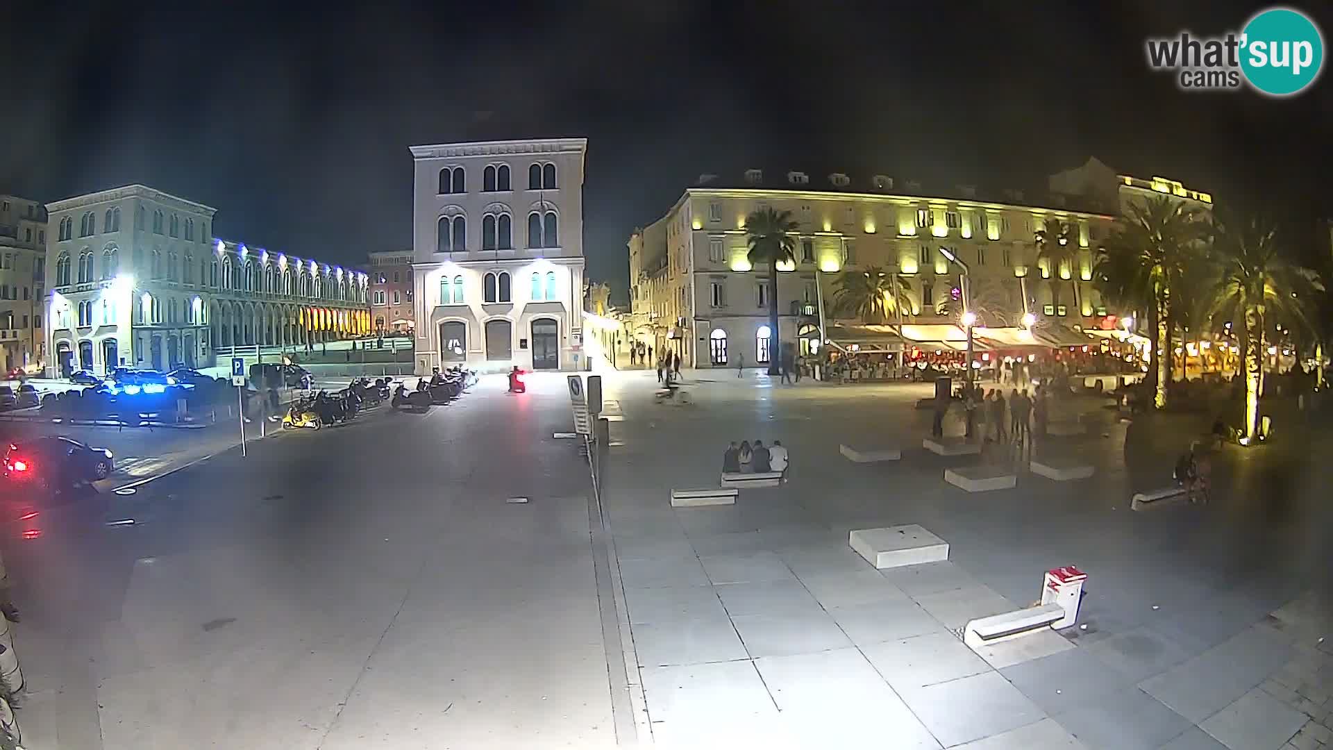 Webcam Split Riva – Prokurative | Trg Republike