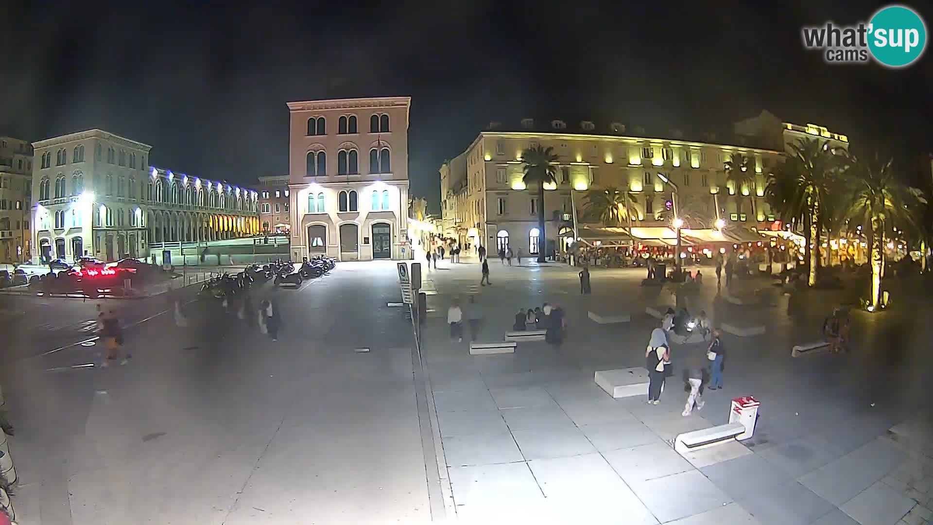 Webcam Split Riva – Prokurative | Trg Republike