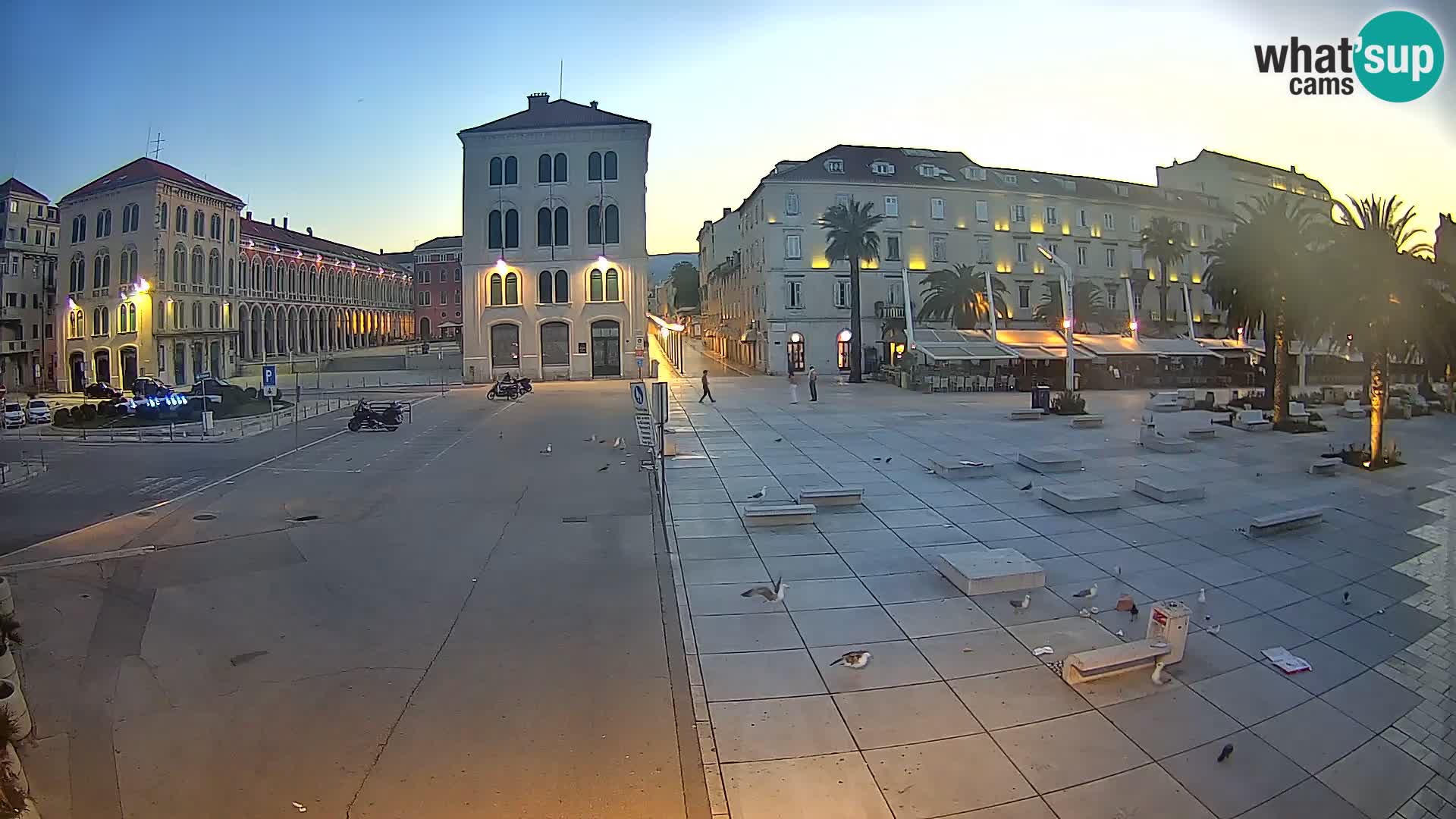 Split kamera Riva – Prokurative | Trg Republike