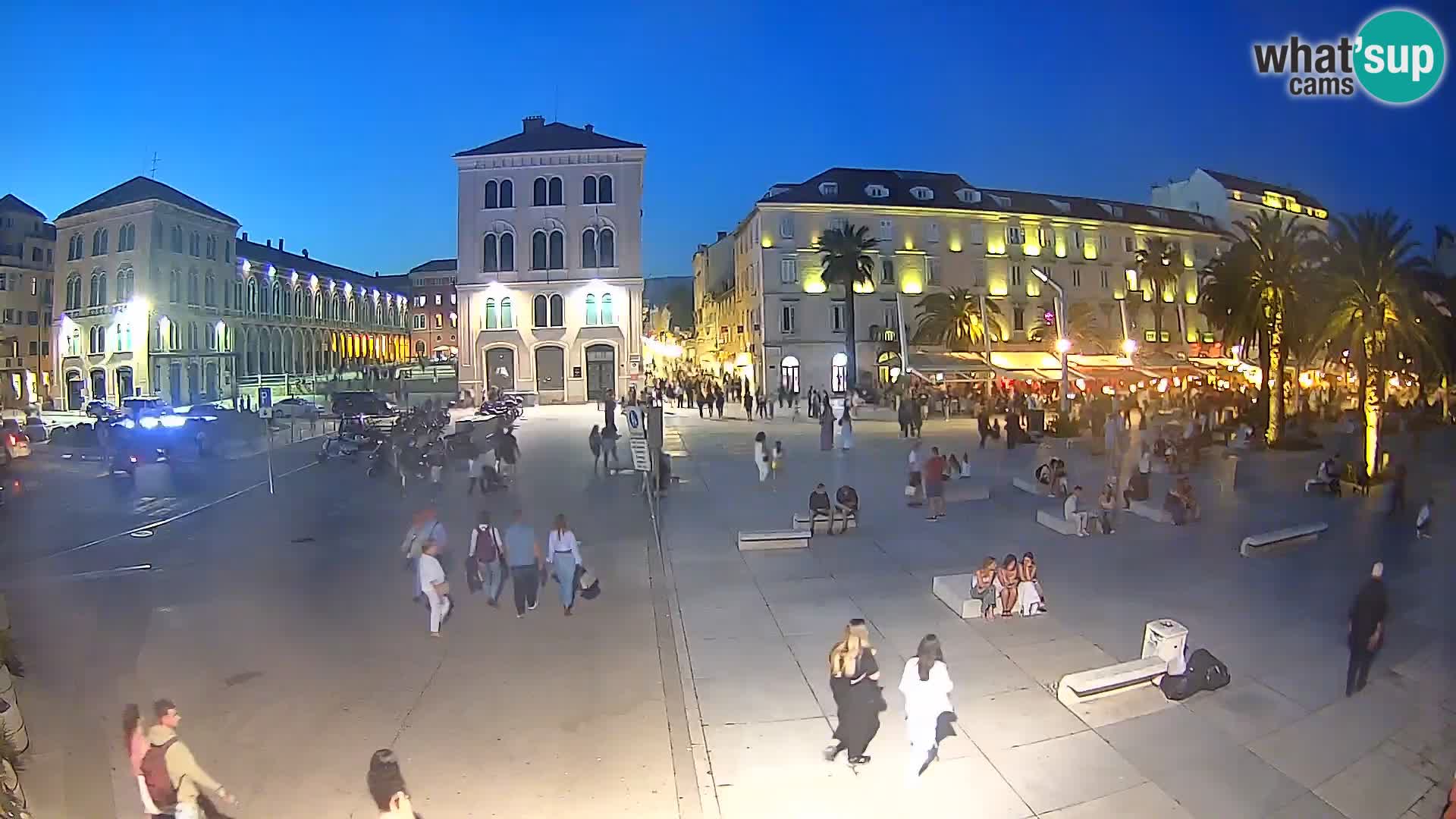 Webcam Split Riva – Prokurative | Trg Republike