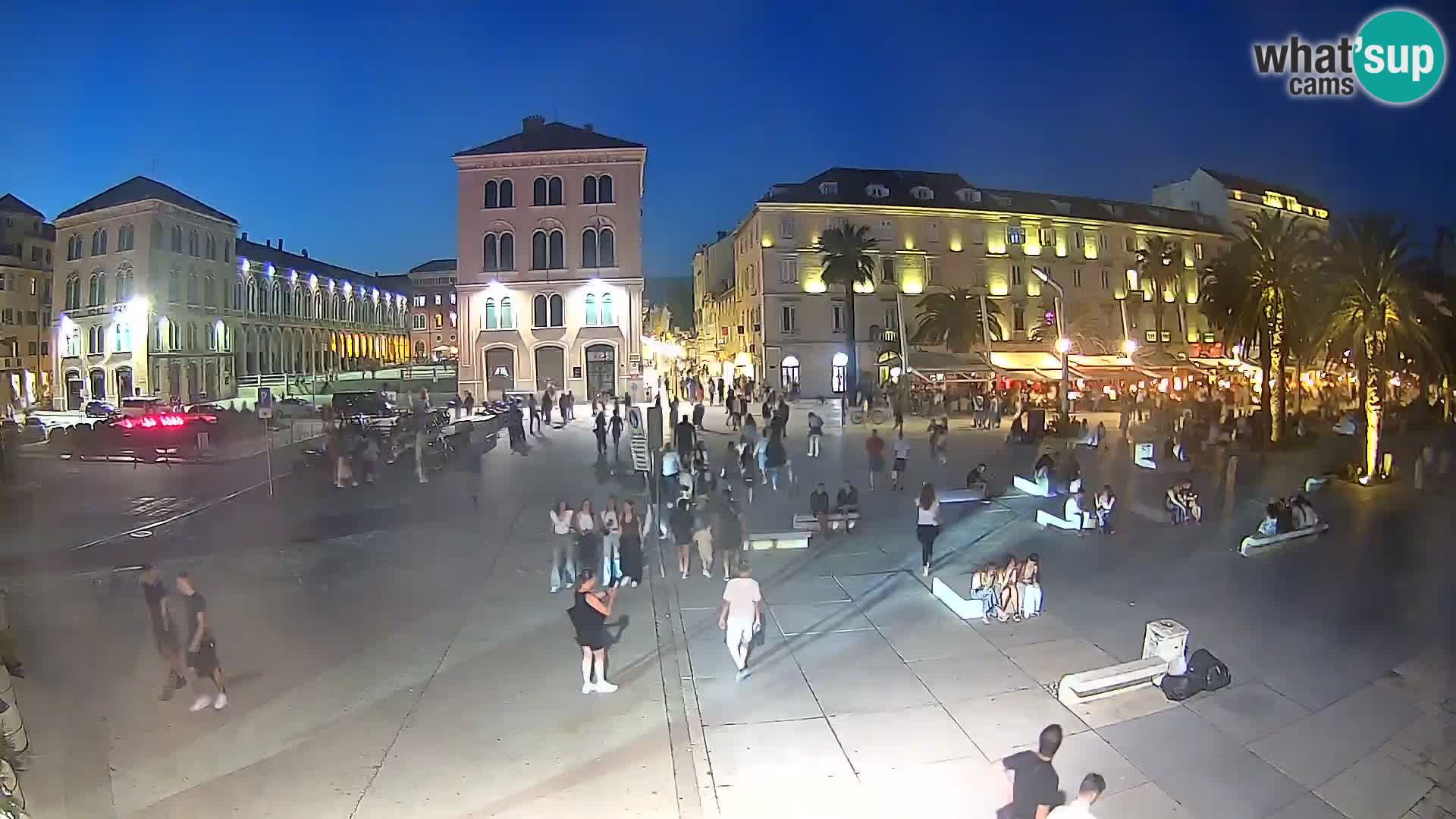 Webcam Spalato Riva – Prokurative | Piazza della Republika