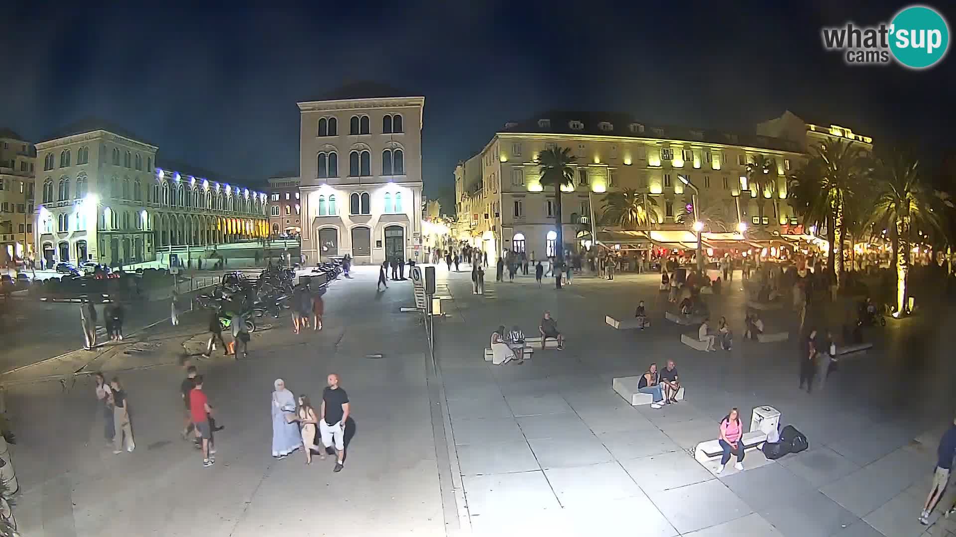 Webcam Split Riva – Prokurative | Trg Republike