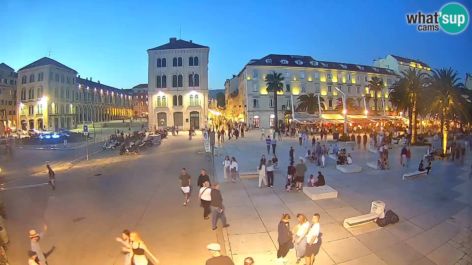 Webcam Split Riva – Prokurative | Trg Republike