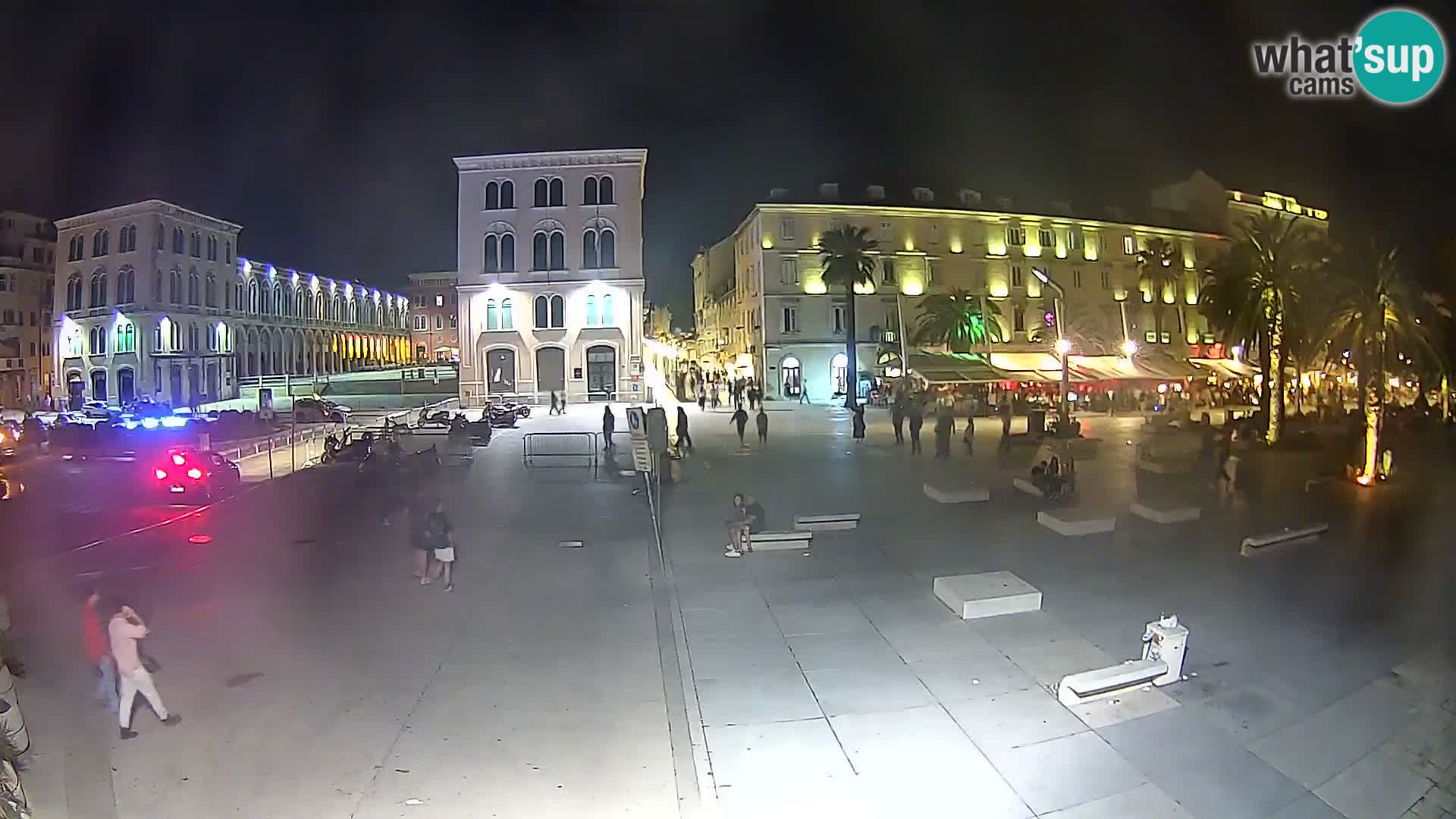 Webcam Split Riva – Prokurative | Trg Republike