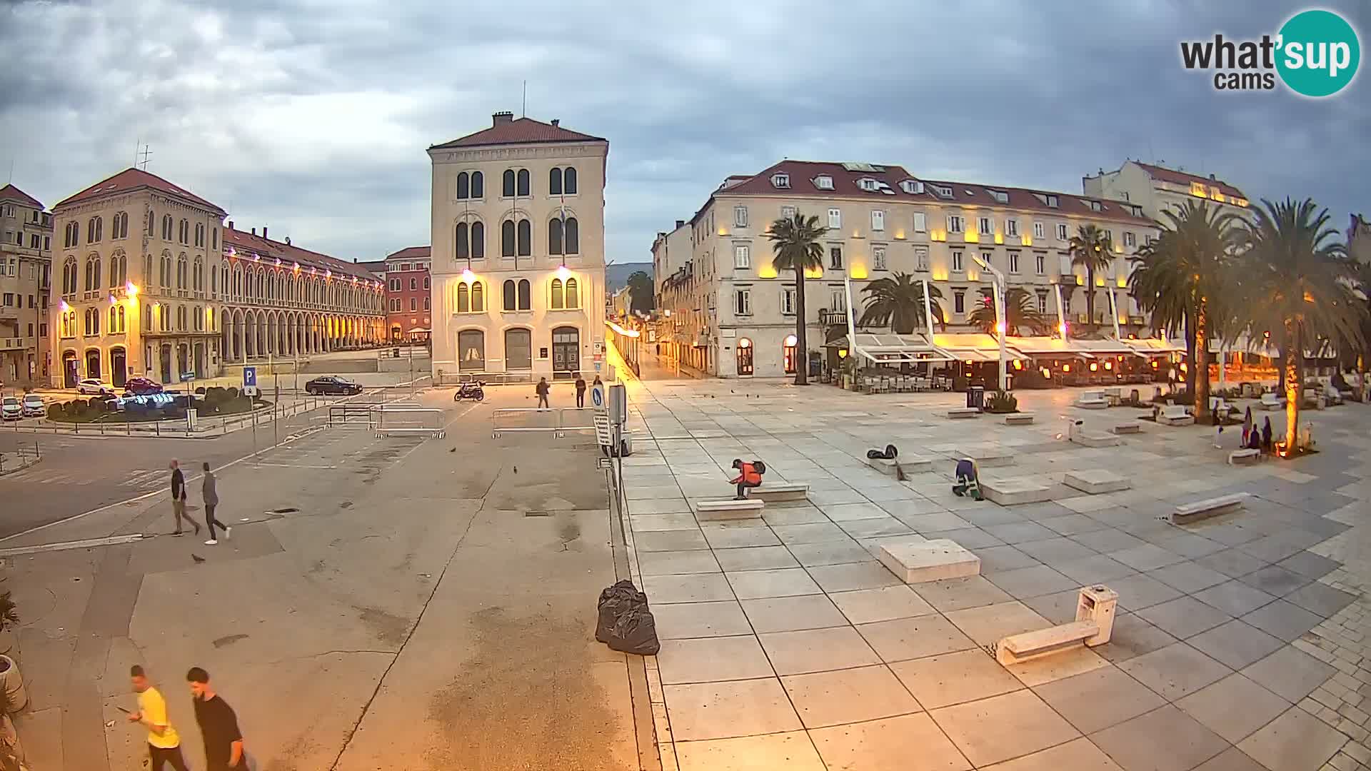 Split kamera Riva – Prokurative | Trg Republike