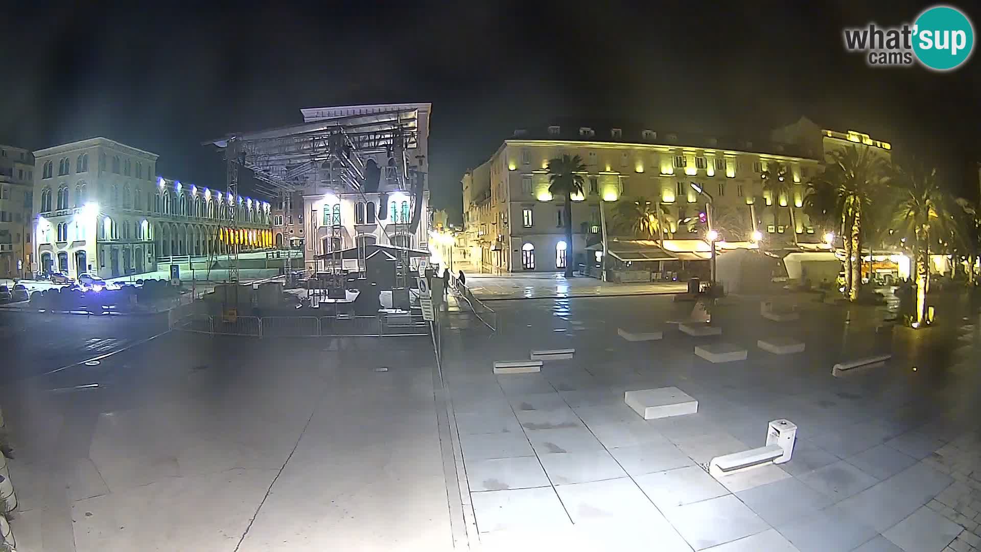 Webcam Split Riva – Prokurative | Trg Republike