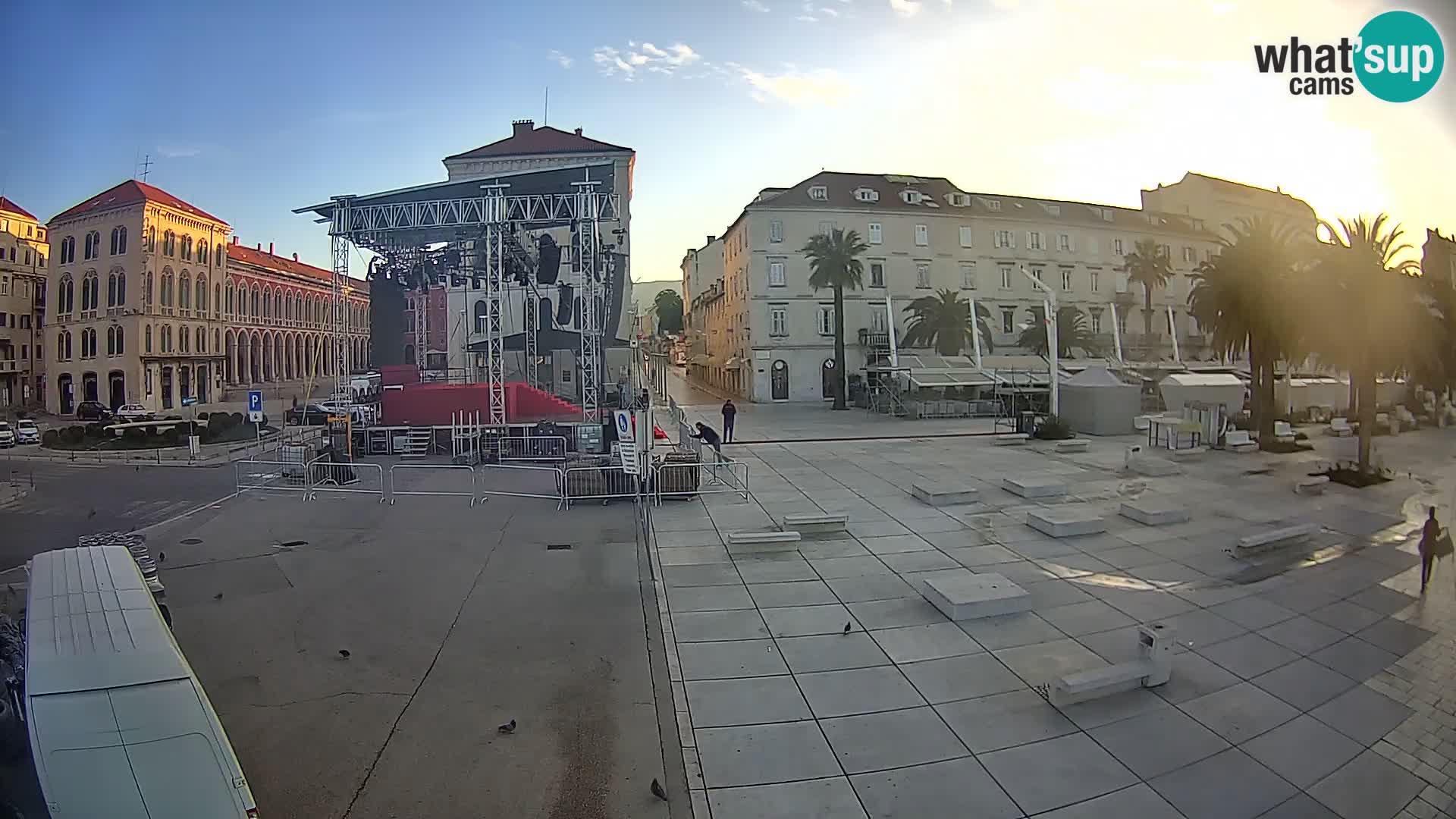 Split kamera Riva – Prokurative | Trg Republike
