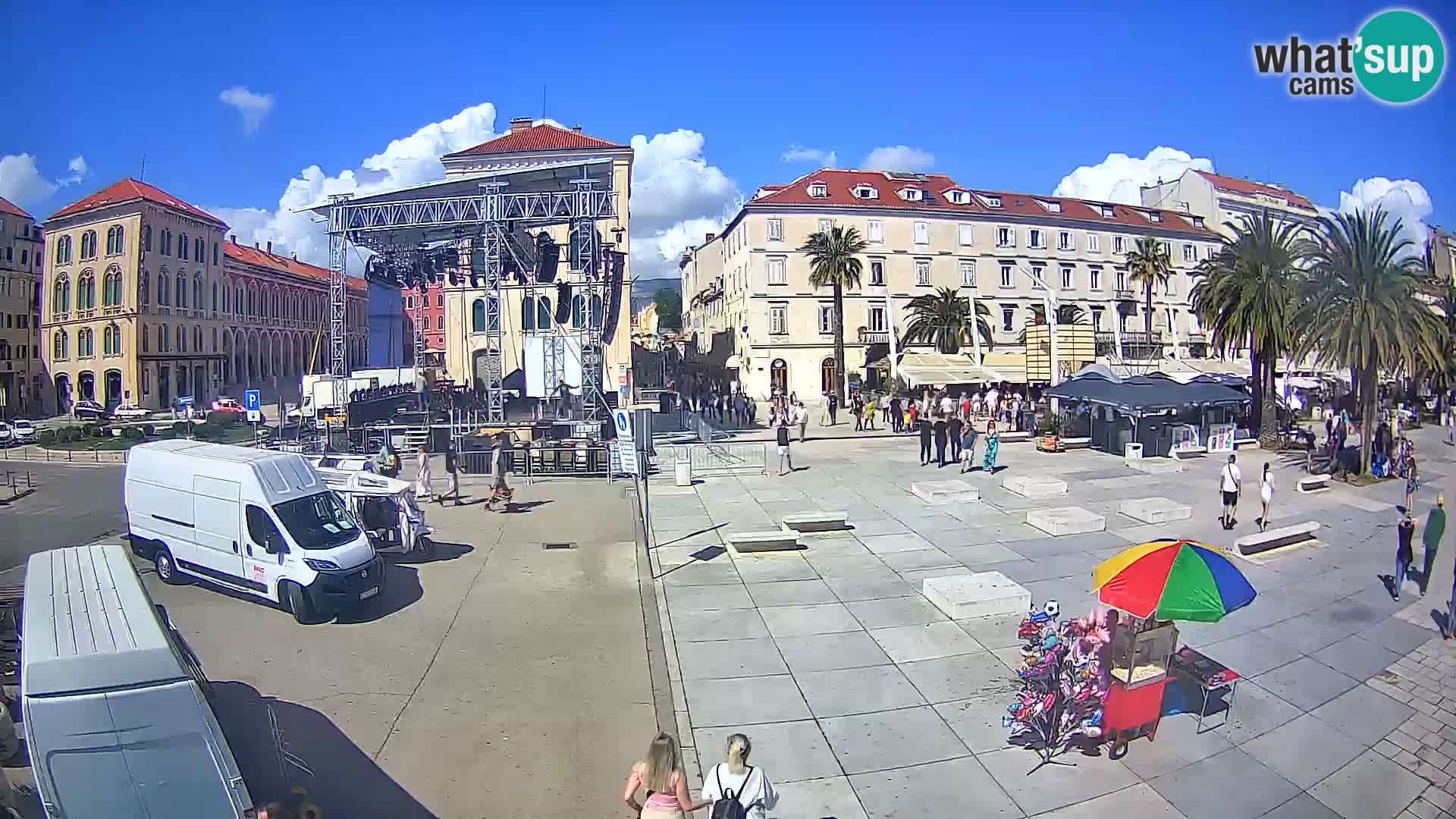 Split kamera Riva – Prokurative | Trg Republike