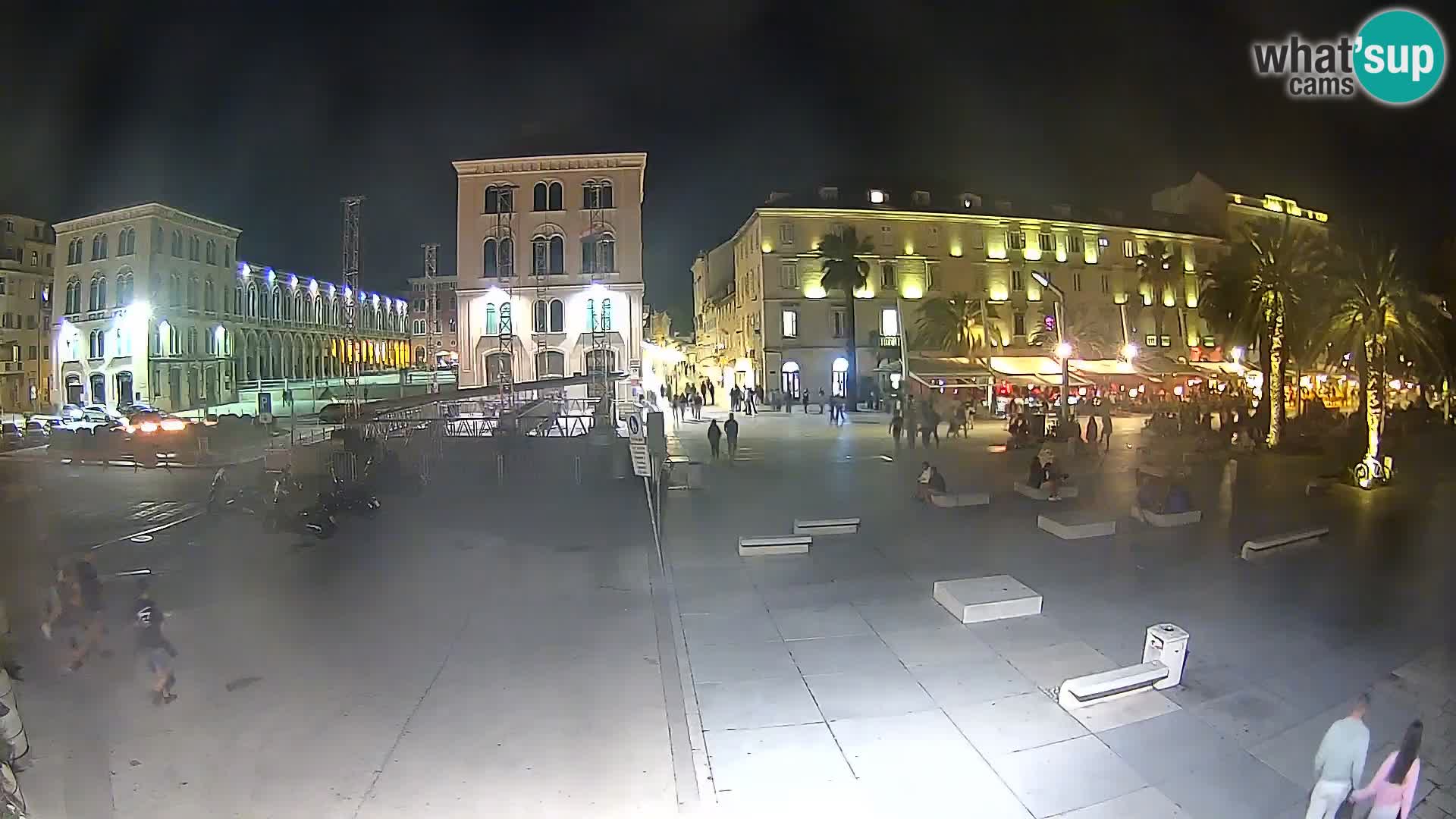 Split kamera Riva – Prokurative | Trg Republike