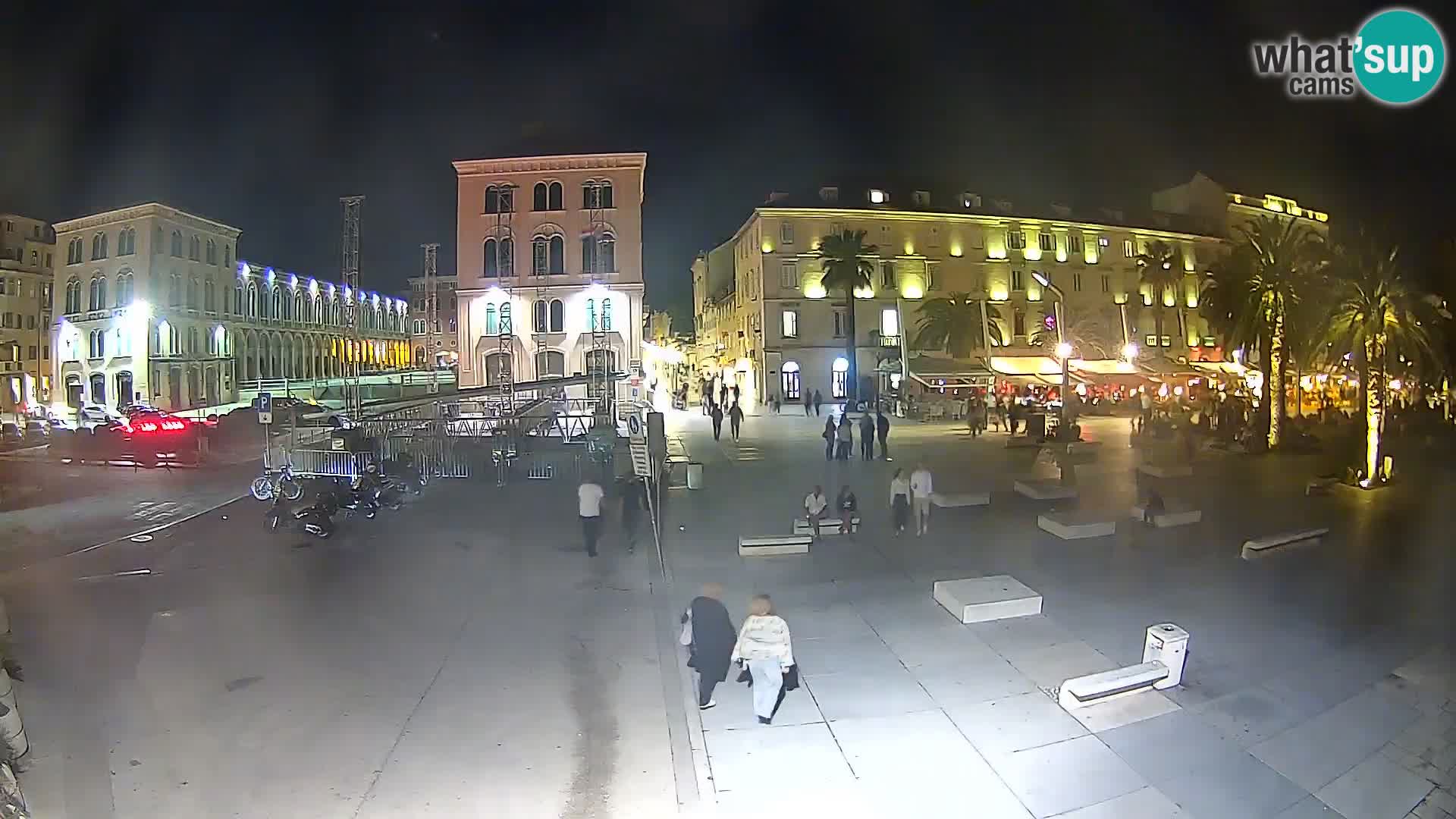 Webcam Spalato Riva – Prokurative | Piazza della Republika