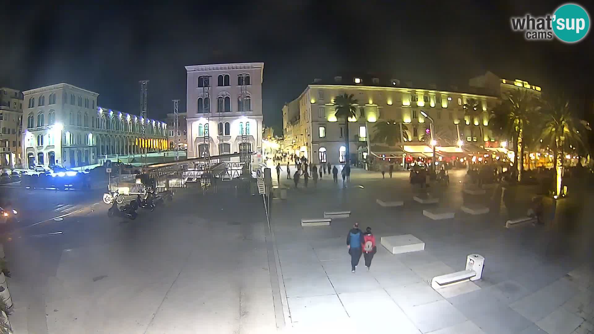 Webcam Spalato Riva – Prokurative | Piazza della Republika