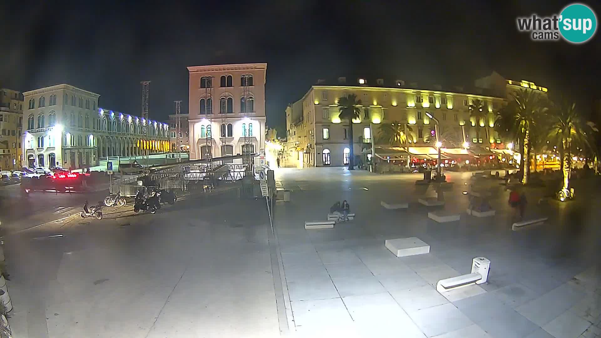 Webcam Split Riva – Prokurative | Trg Republike