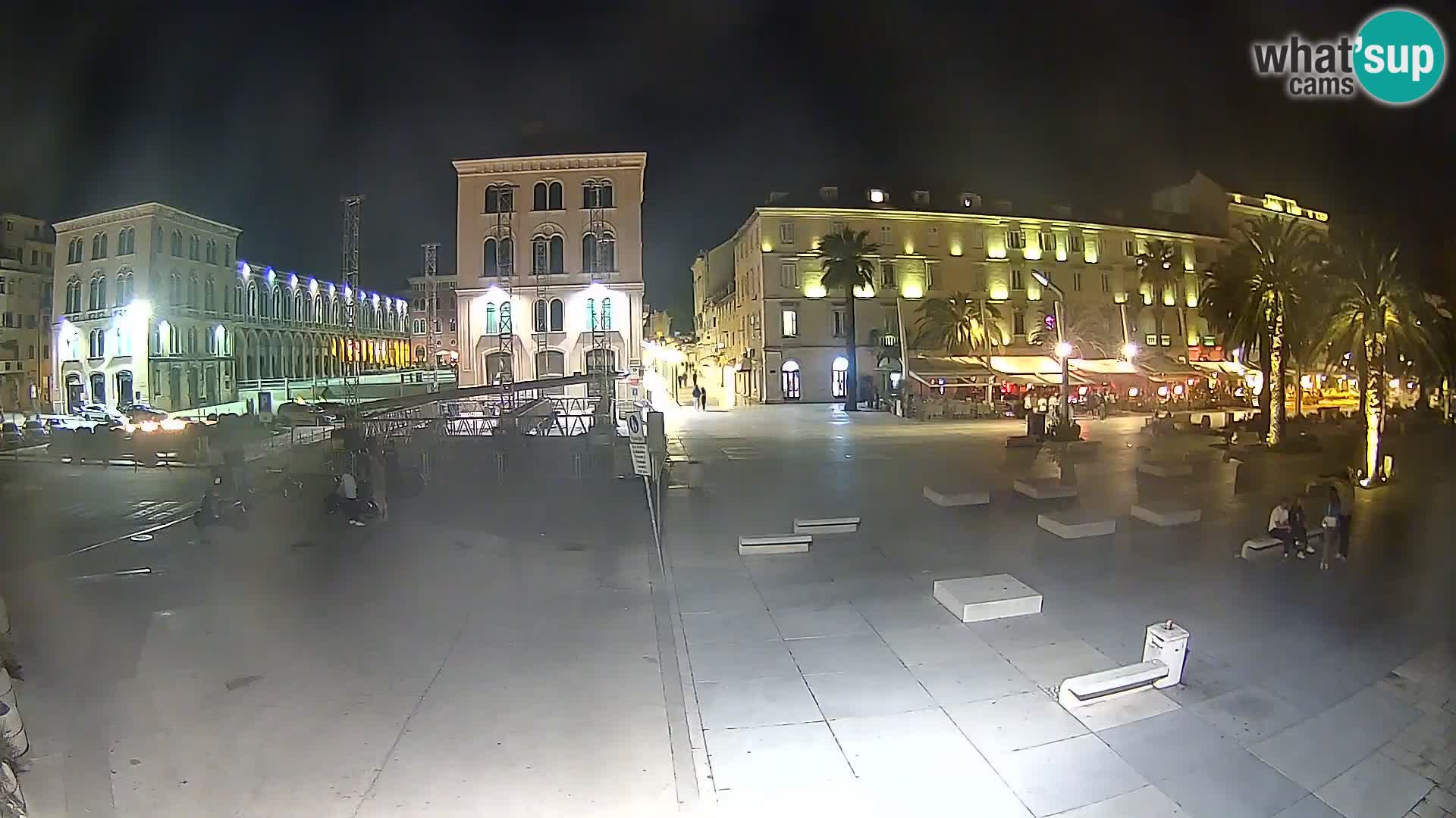 Webcam Split Riva – Prokurative | Trg Republike