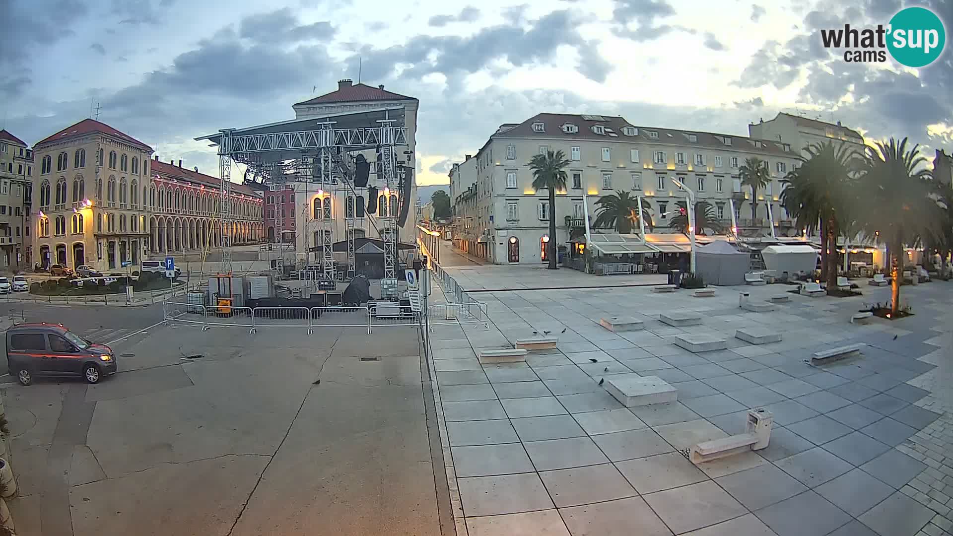Live kamera Split Riva – Prokurative | Trg Republike