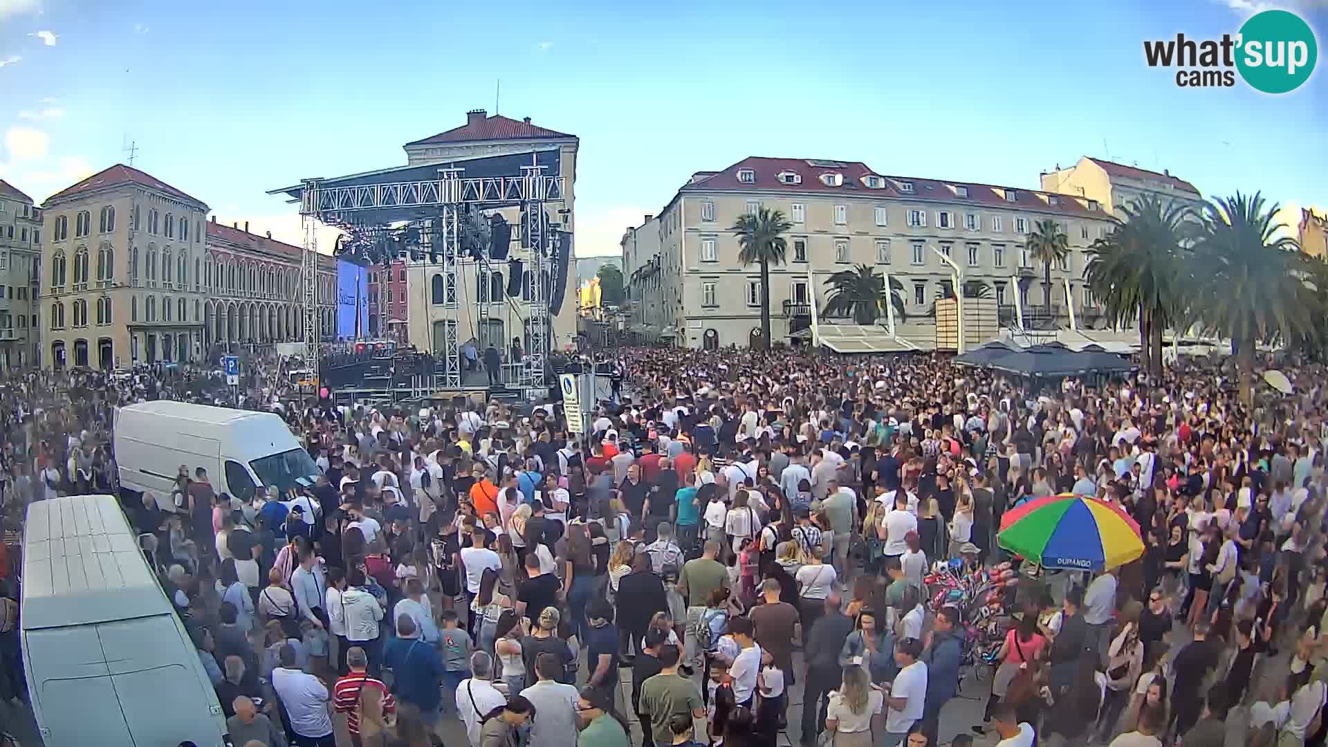 Webcam Split Riva – Prokurative | Plaza de la República