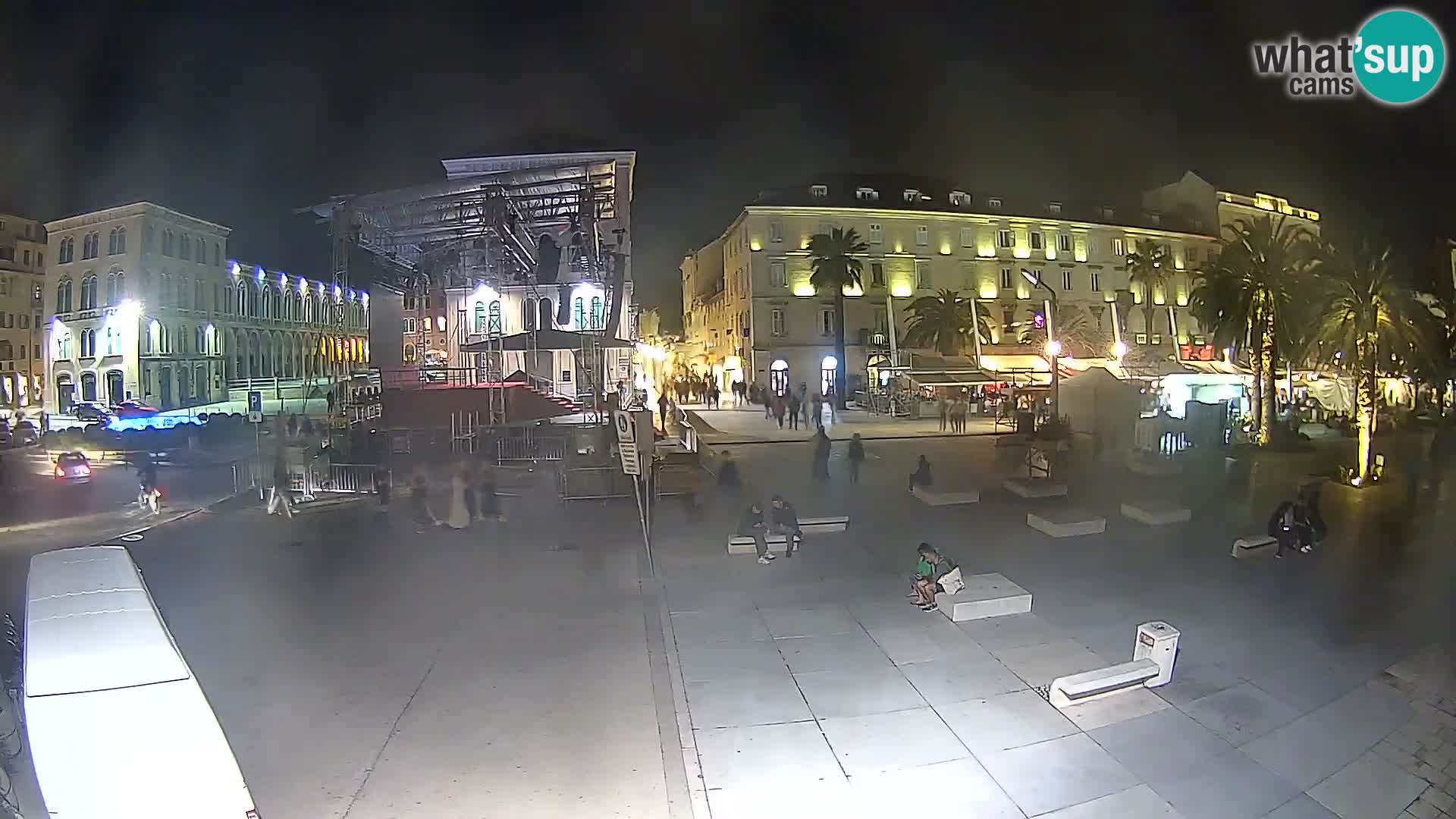 Webcam Split Riva – Prokurative | Plaza de la República