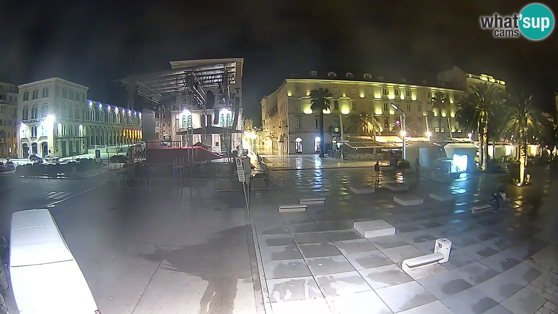 Webcam Split Riva – Prokurative | Plaza de la República