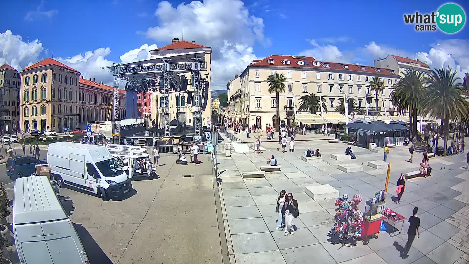 Live kamera Split Riva – Prokurative | Trg Republike