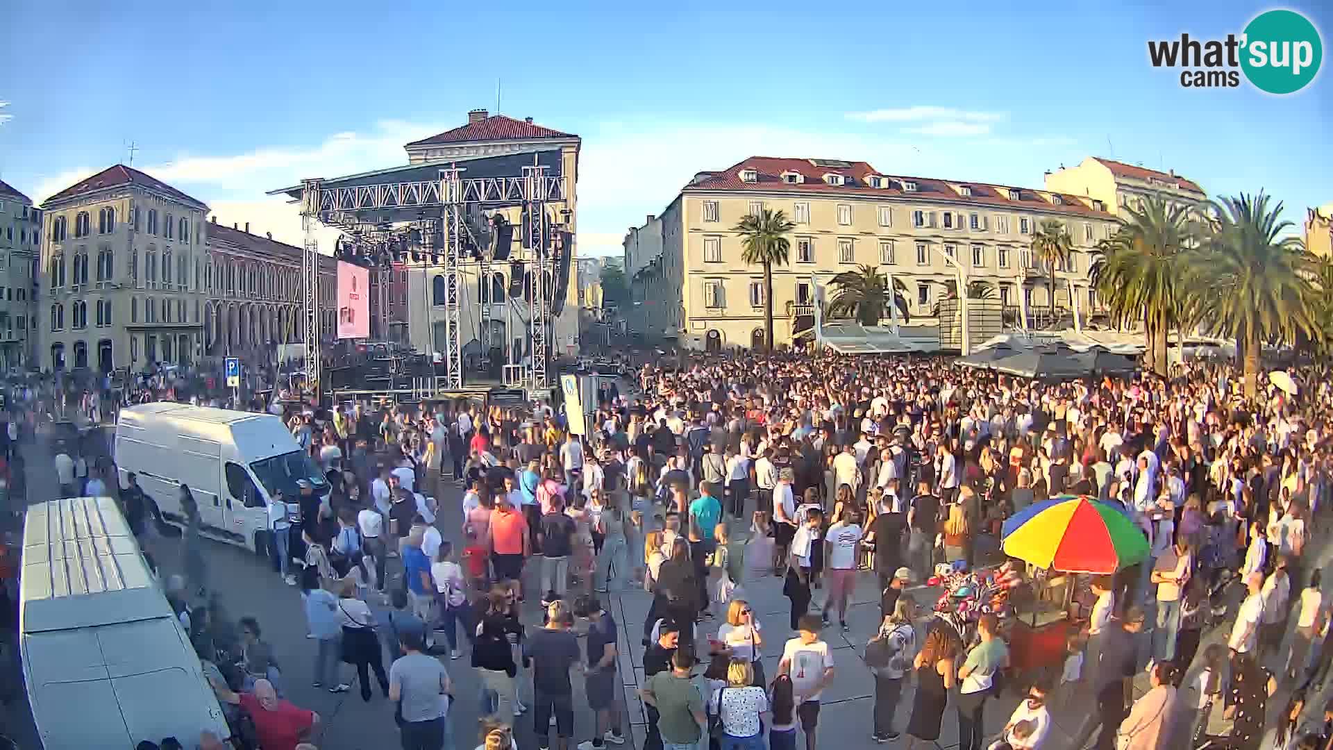 Live kamera Split Riva – Prokurative | Trg Republike