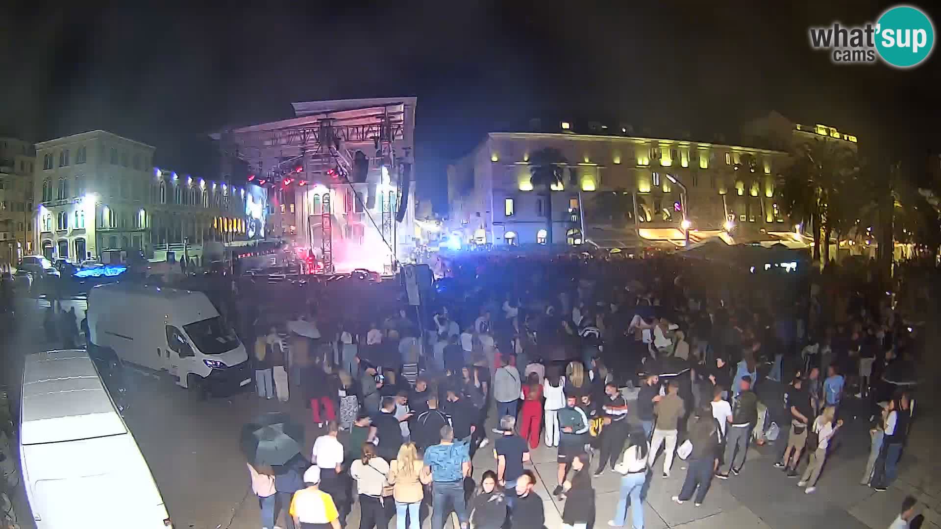 Webcam Split Riva – Prokurative | Trg Republike