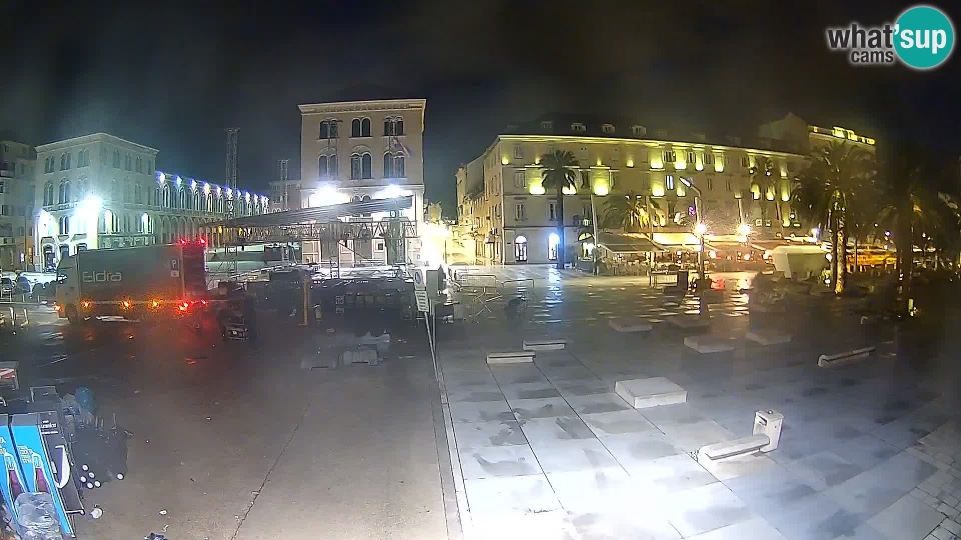 Webcam Split Riva – Prokurative | Plaza de la República