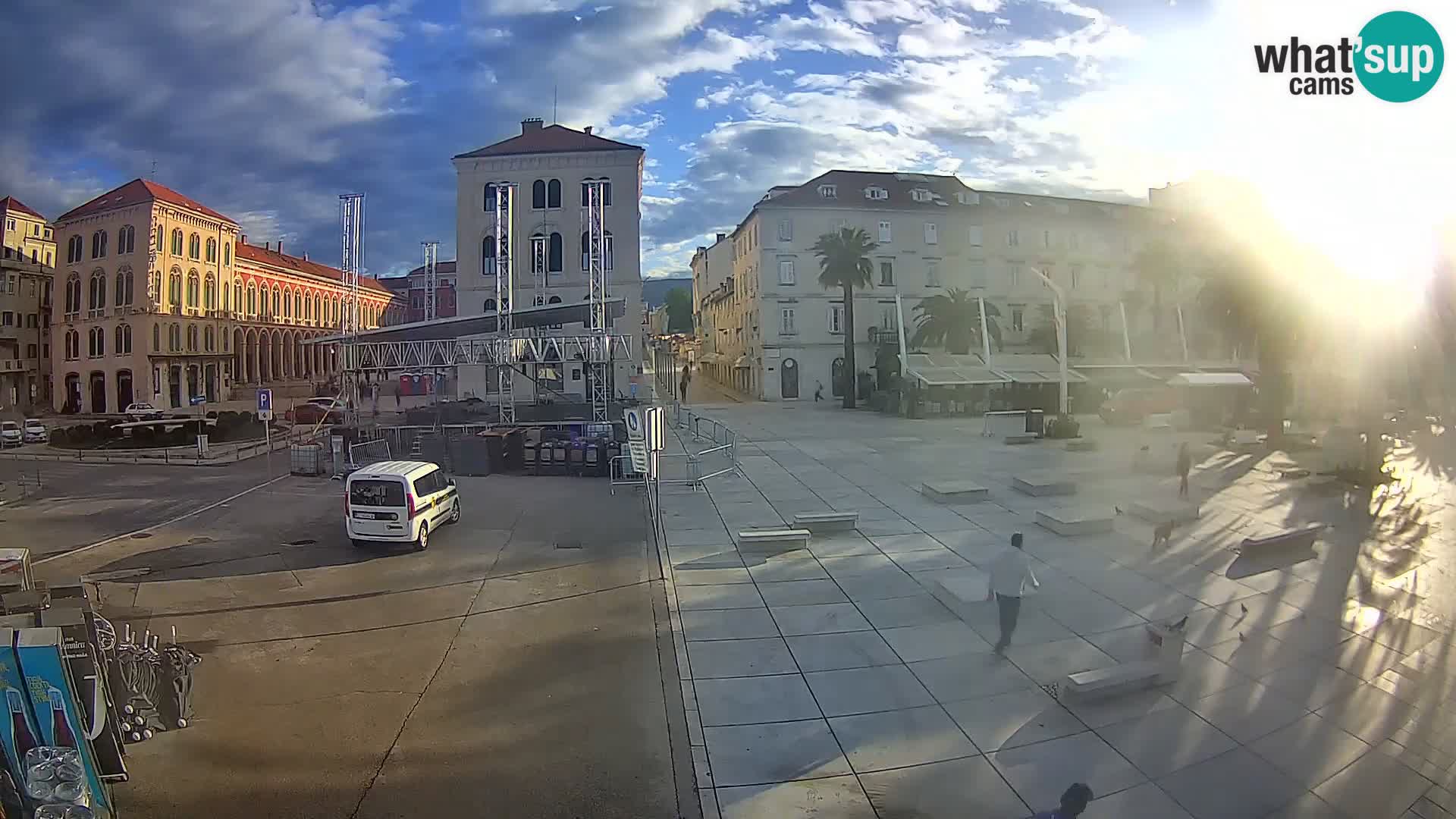 Split kamera Riva – Prokurative | Trg Republike