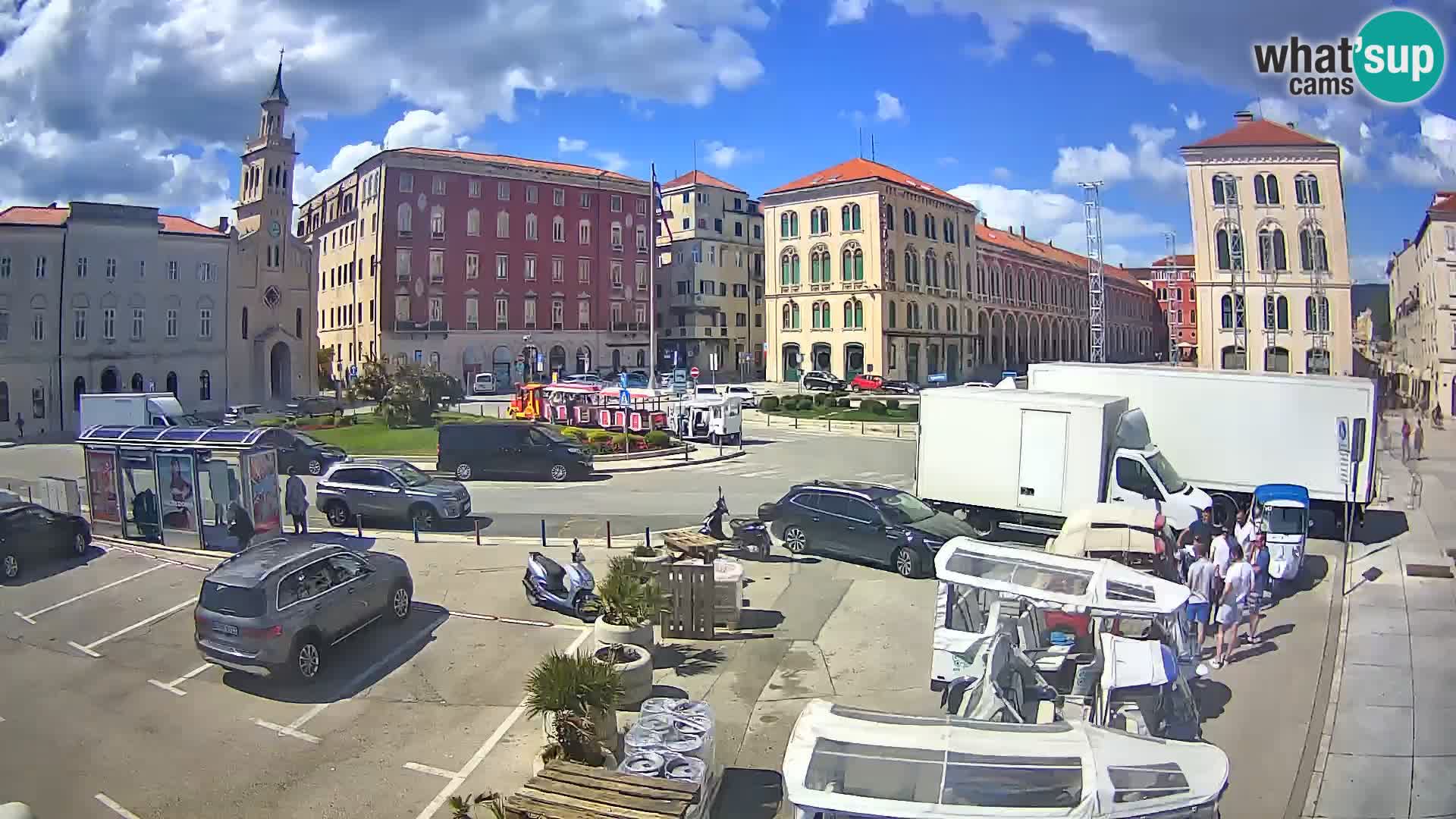 Split kamera Riva – Prokurative | Trg Republike