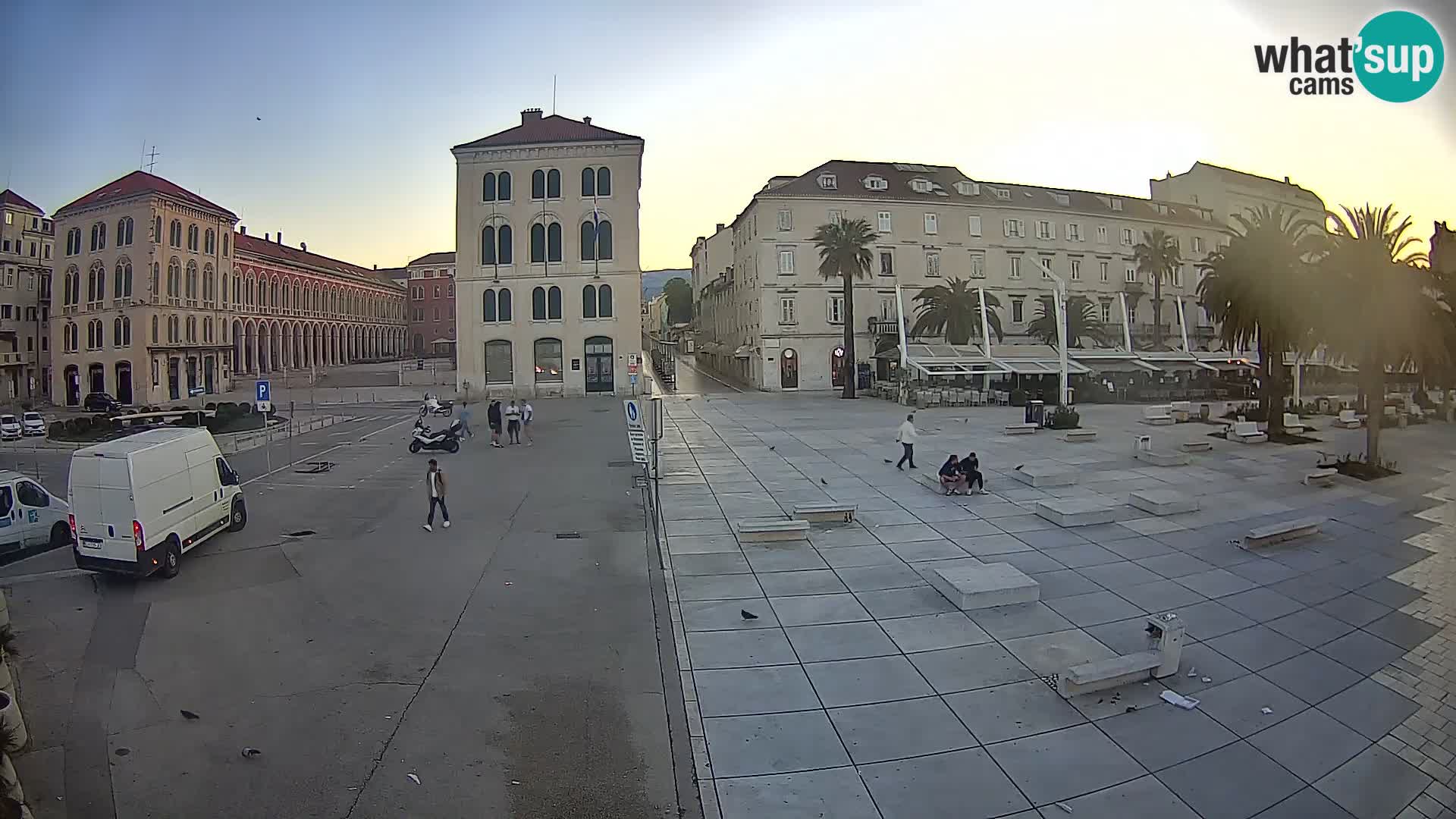 Split kamera Riva – Prokurative | Trg Republike
