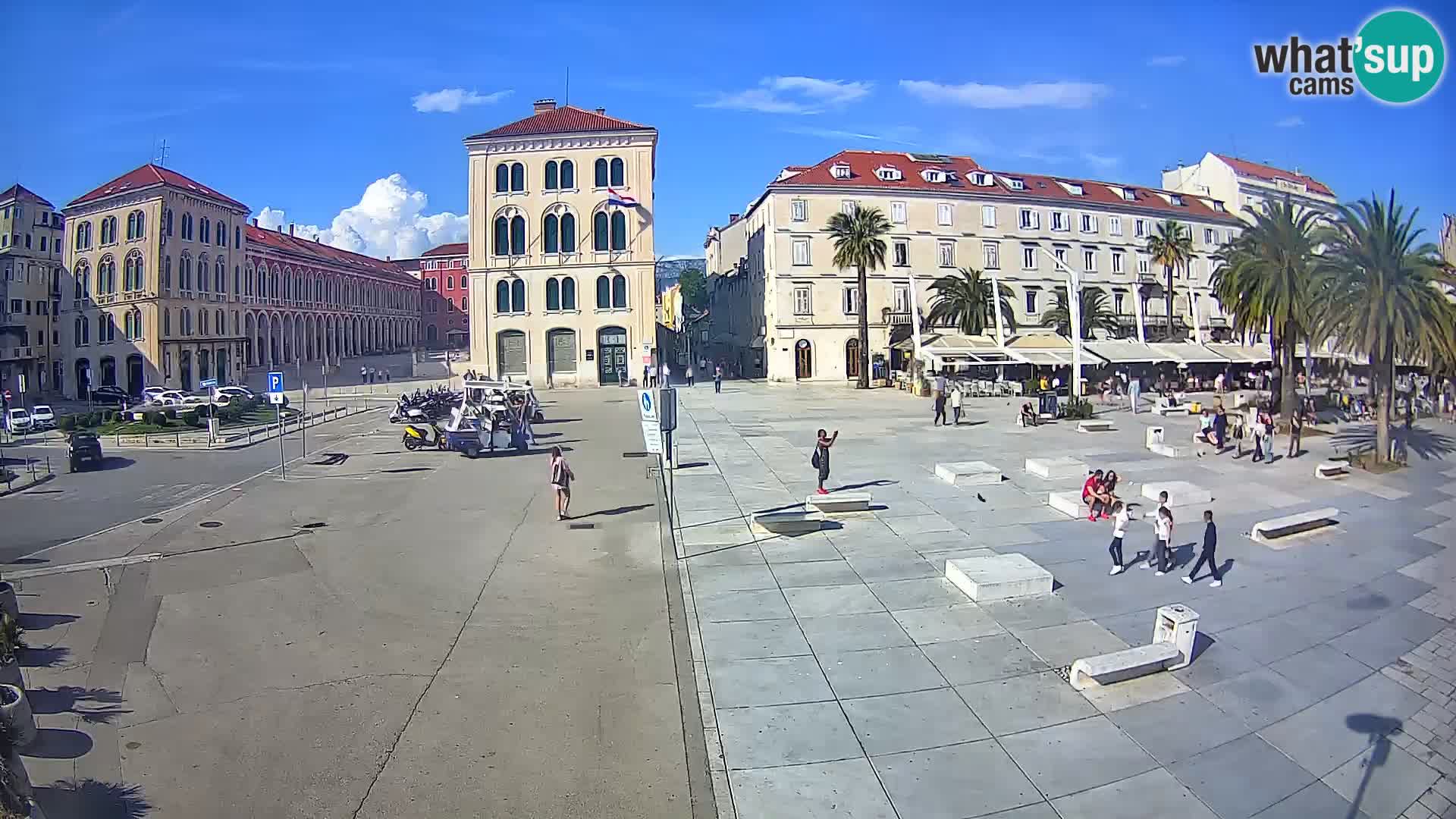 Webcam Split Riva – Prokurative | Trg Republike