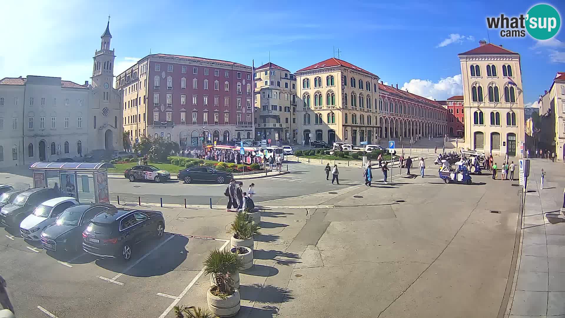 Webcam Split Riva – Prokurative | Trg Republike
