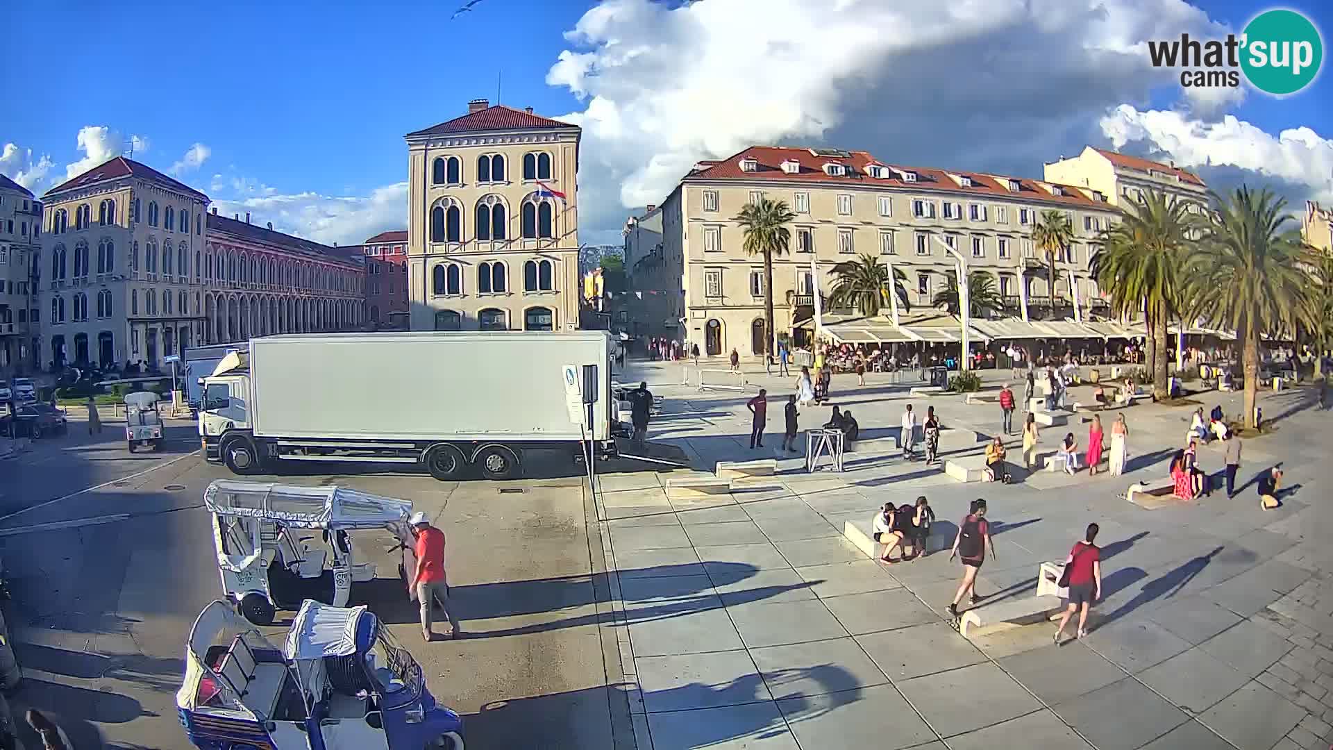 Webcam Spalato Riva – Prokurative | Piazza della Republika