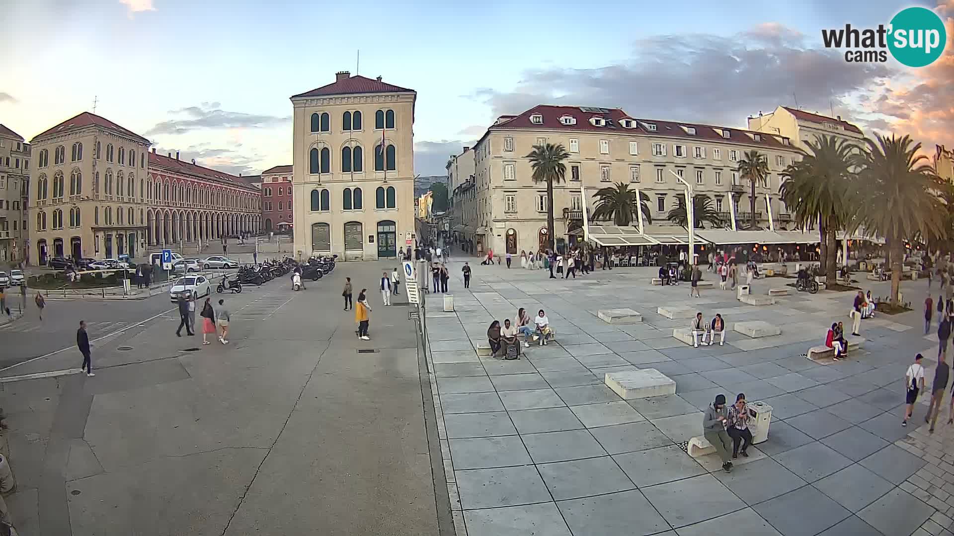 Webcam Spalato Riva – Prokurative | Piazza della Republika