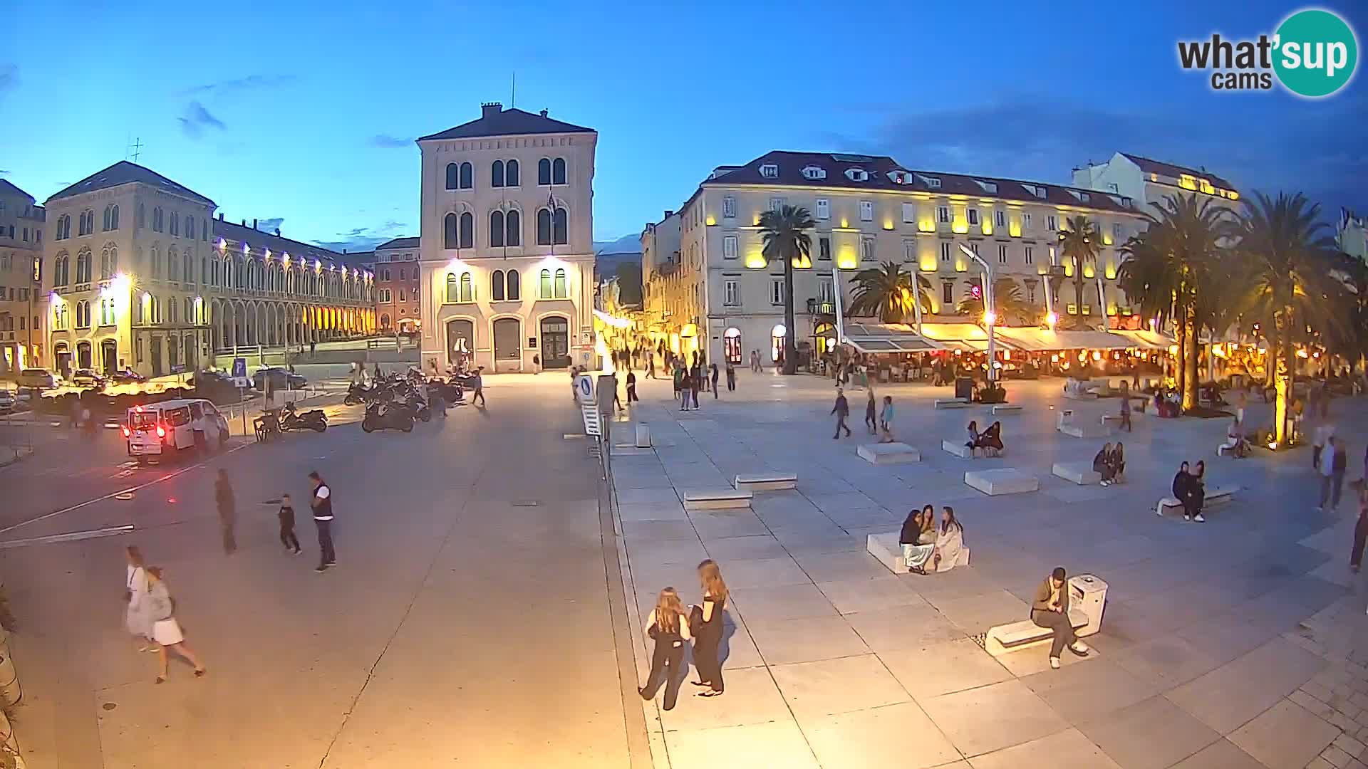 Live kamera Split Riva – Prokurative | Trg Republike