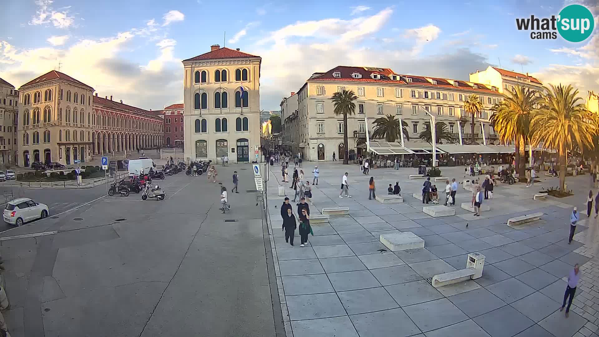 Webcam Split Riva – Prokurative | Plaza de la República