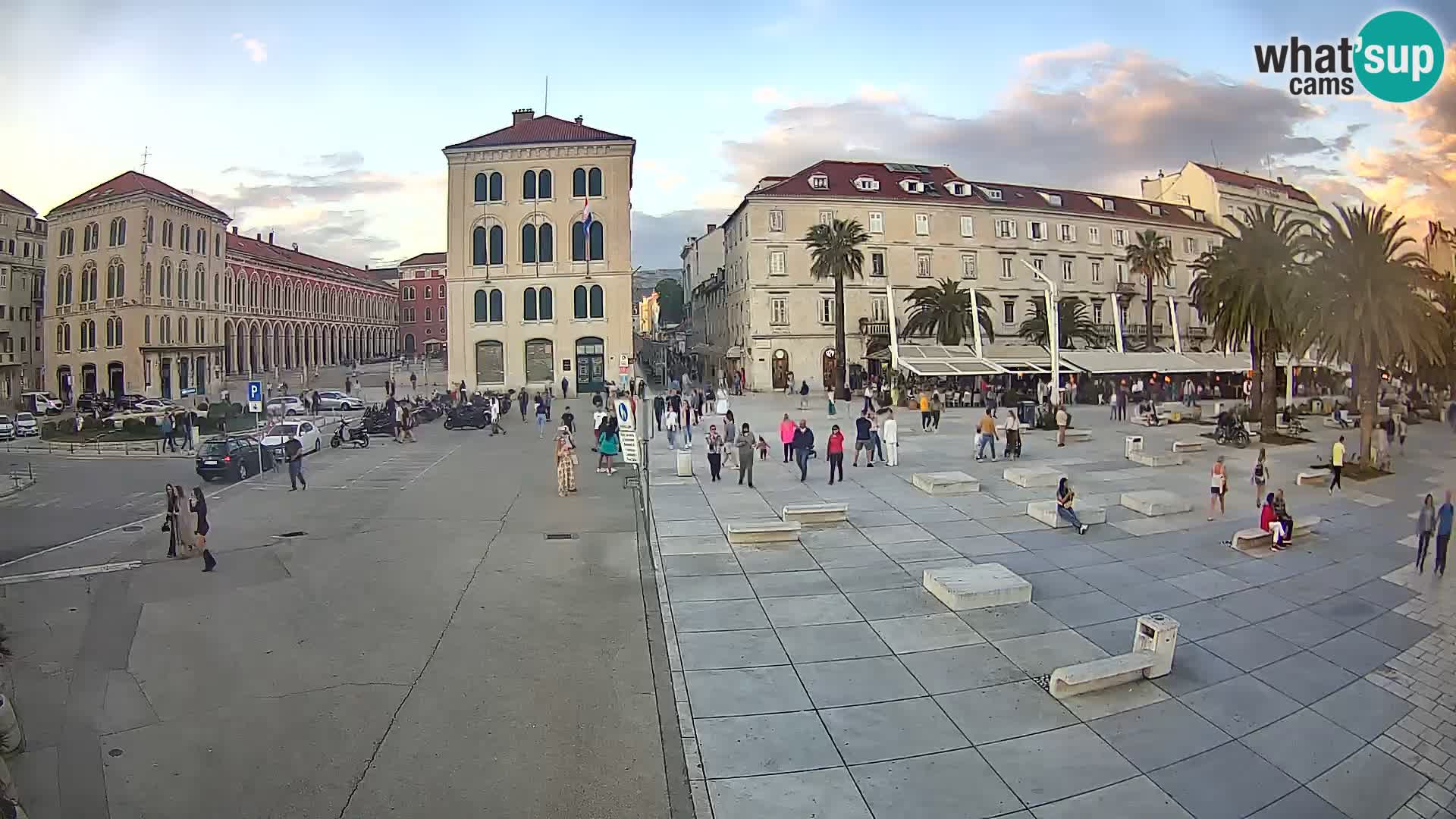 Webcam Split Riva – Prokurative | Plaza de la República