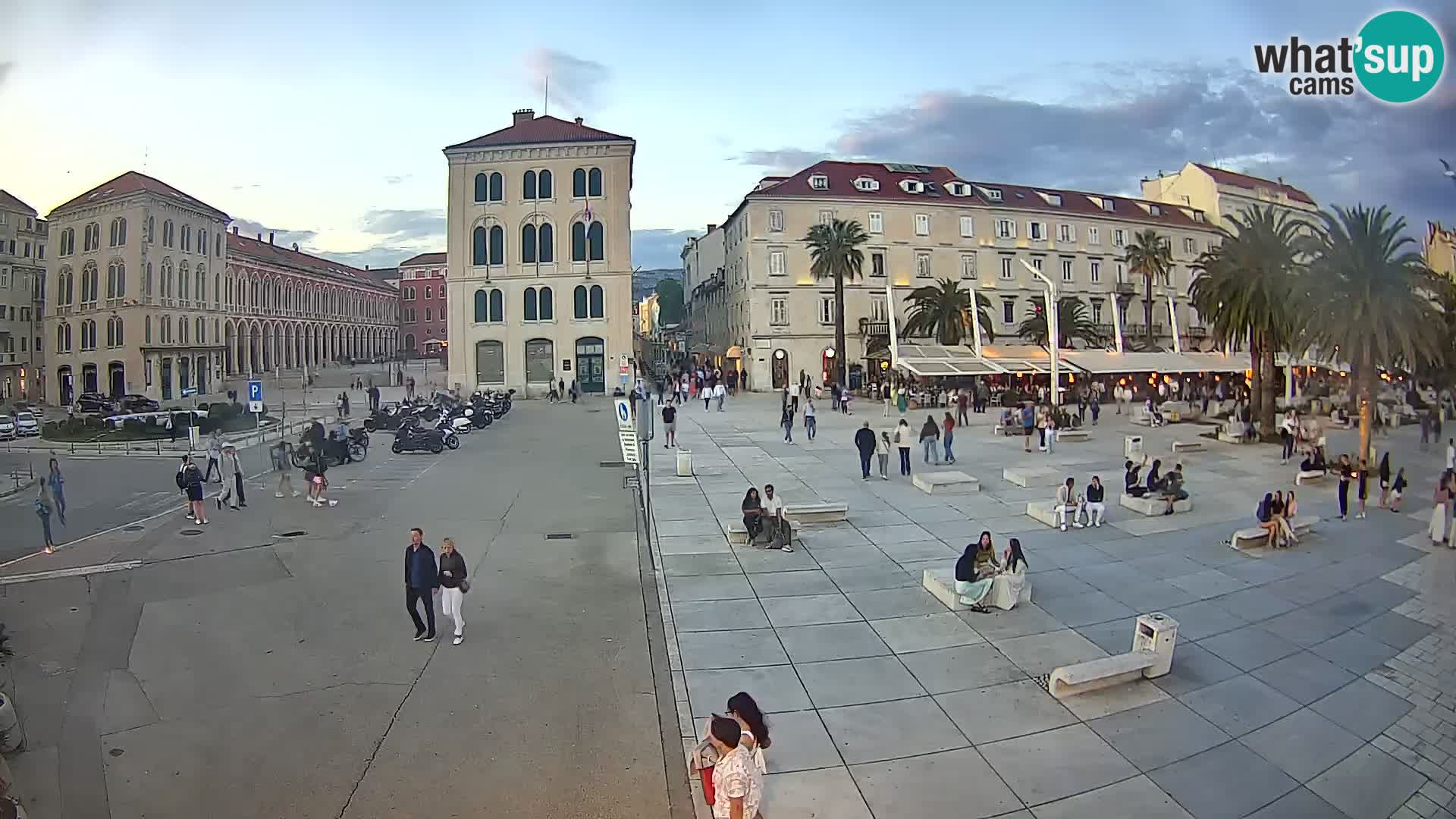 Webcam Split Riva – Prokurative | Plaza de la República
