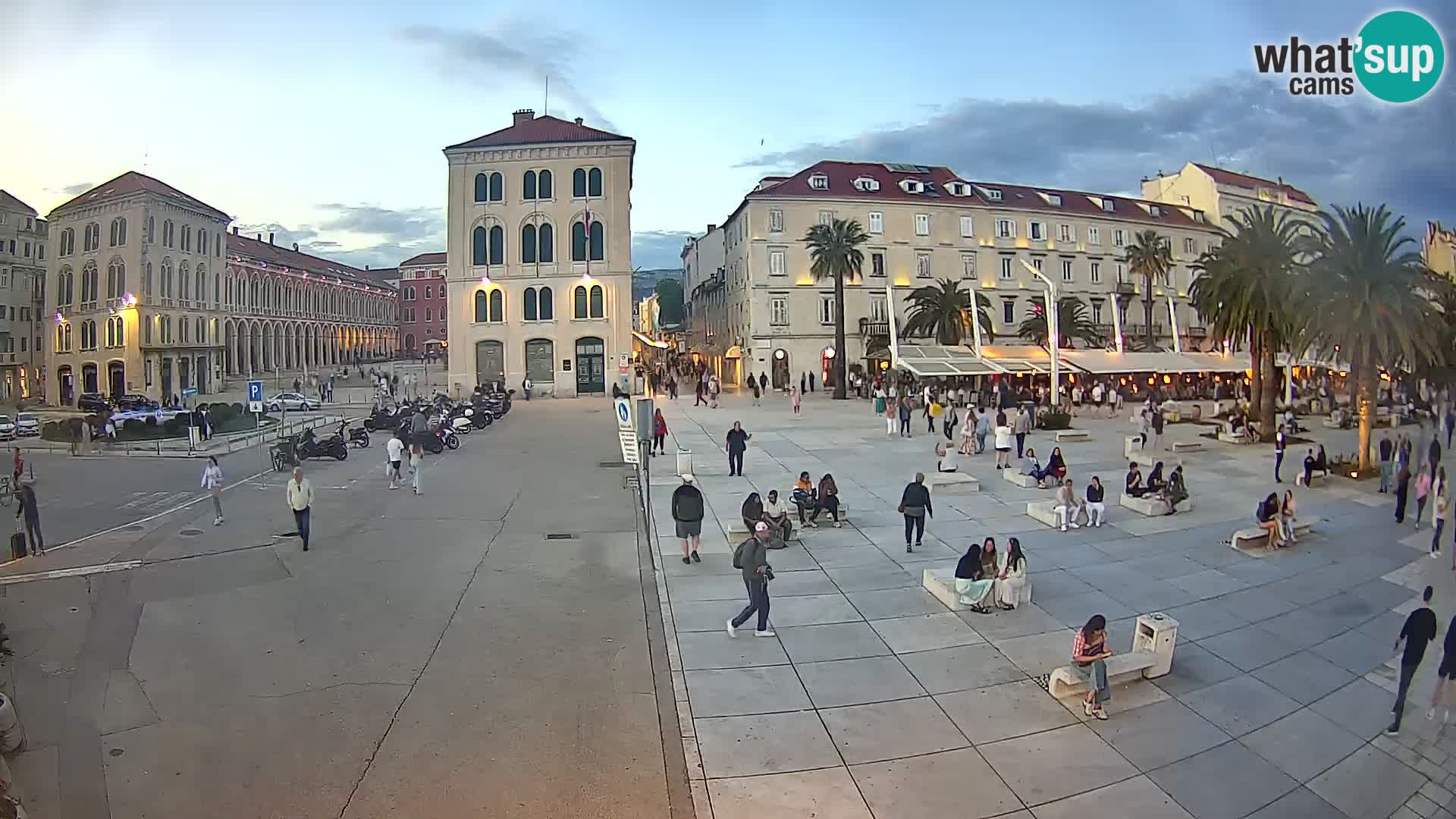 Webcam Spalato Riva – Prokurative | Piazza della Republika