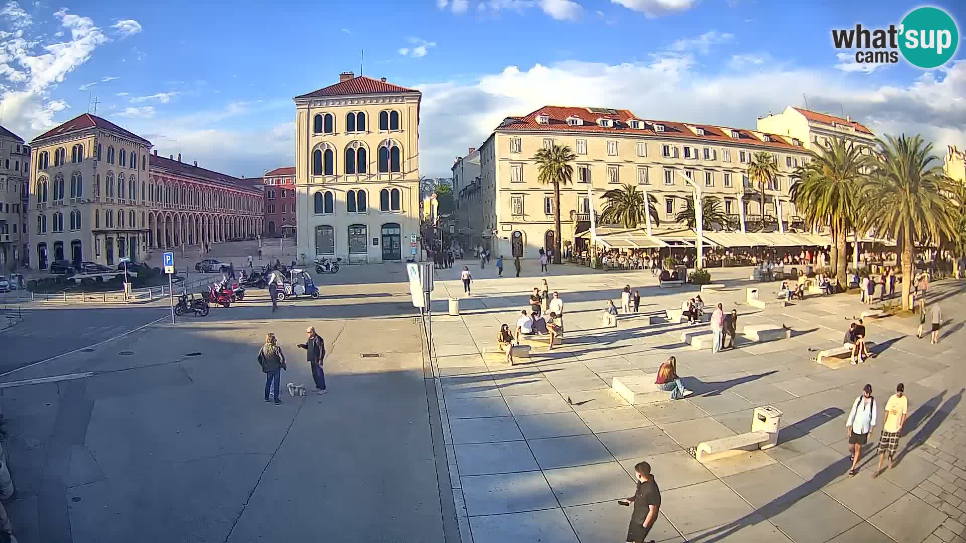 Webcam Spalato Riva – Prokurative | Piazza della Republika