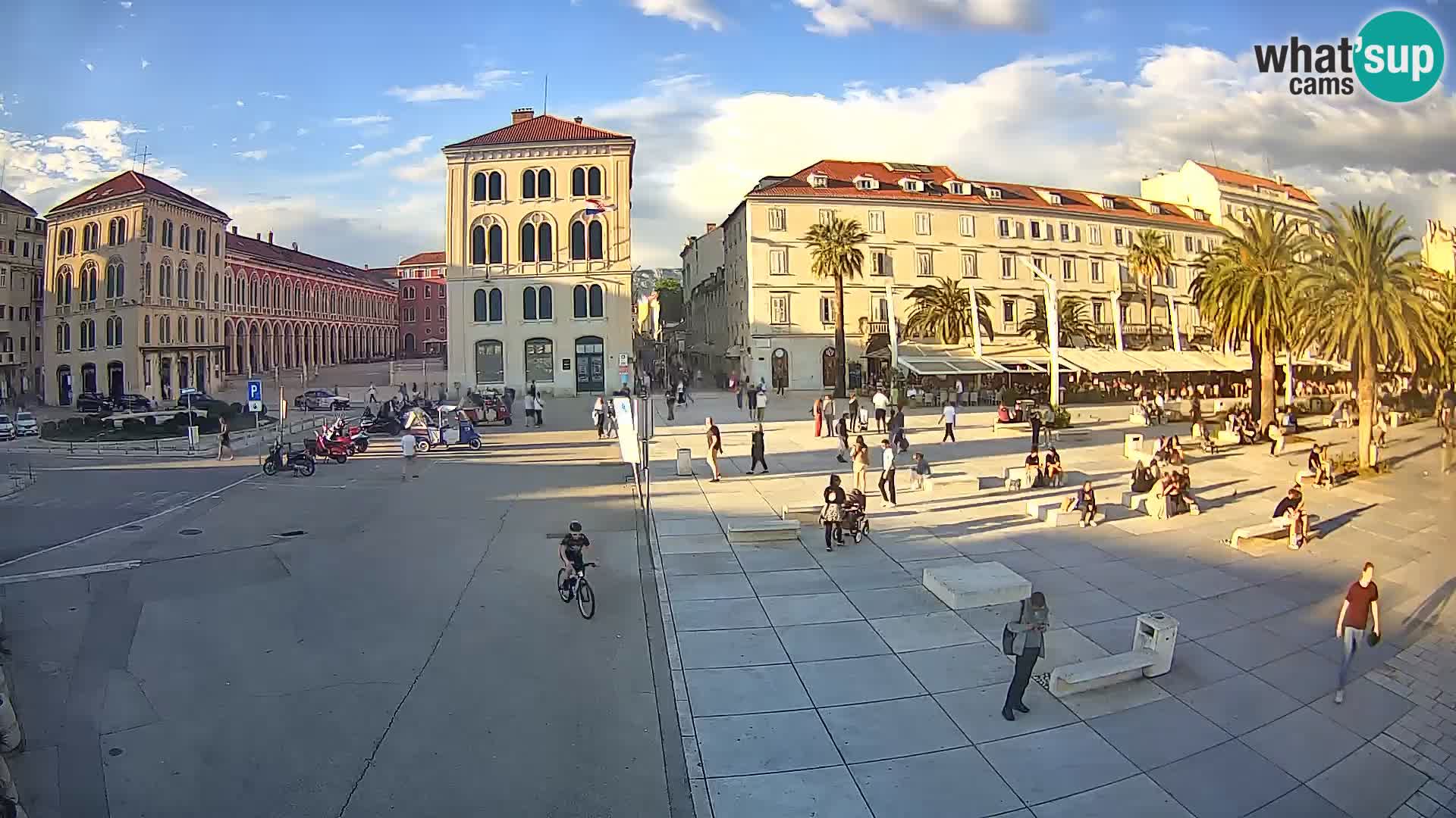 Webcam Split Riva – Prokurative | Plaza de la República