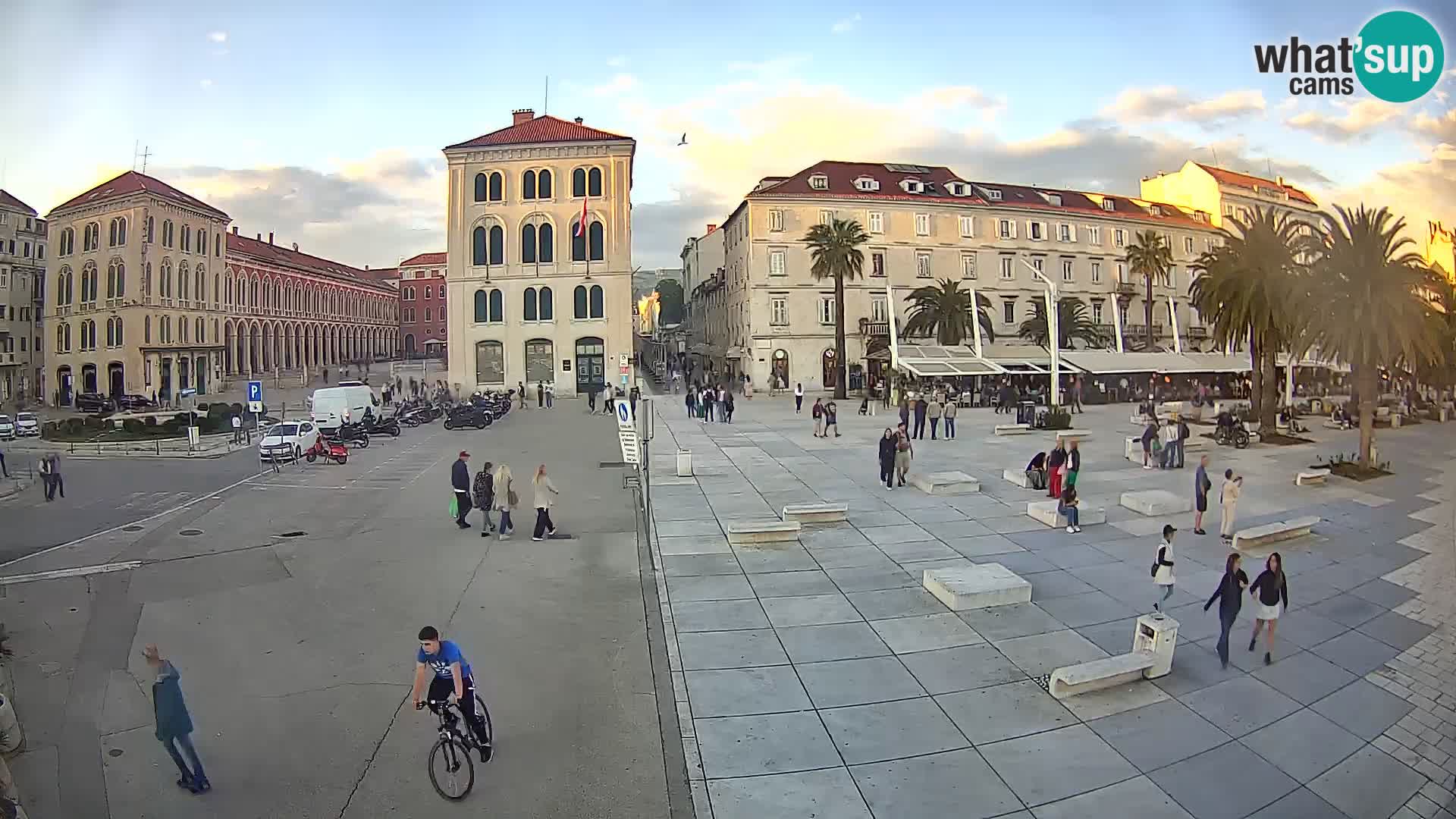 Webcam Spalato Riva – Prokurative | Piazza della Republika