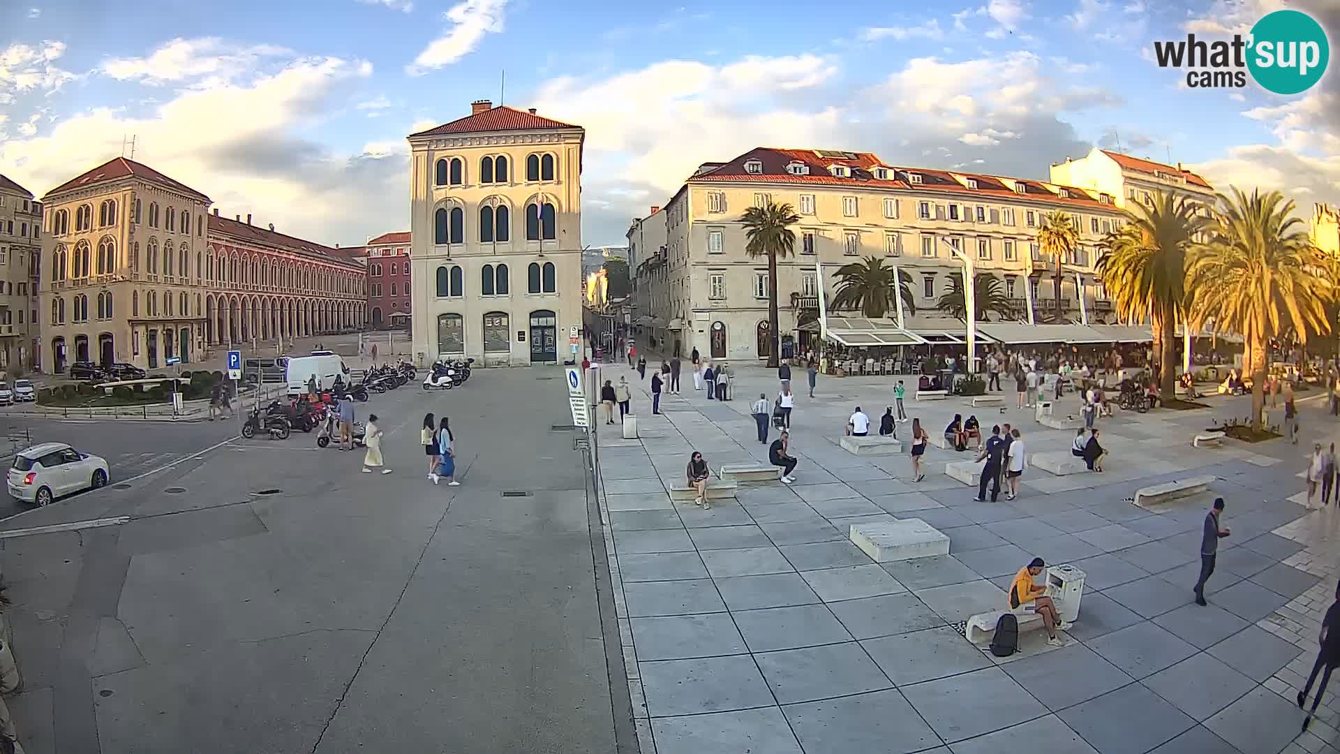 Live kamera Split Riva – Prokurative | Trg Republike