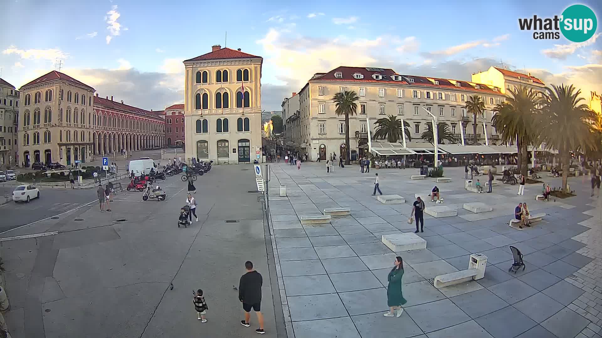 Split kamera Riva – Prokurative | Trg Republike