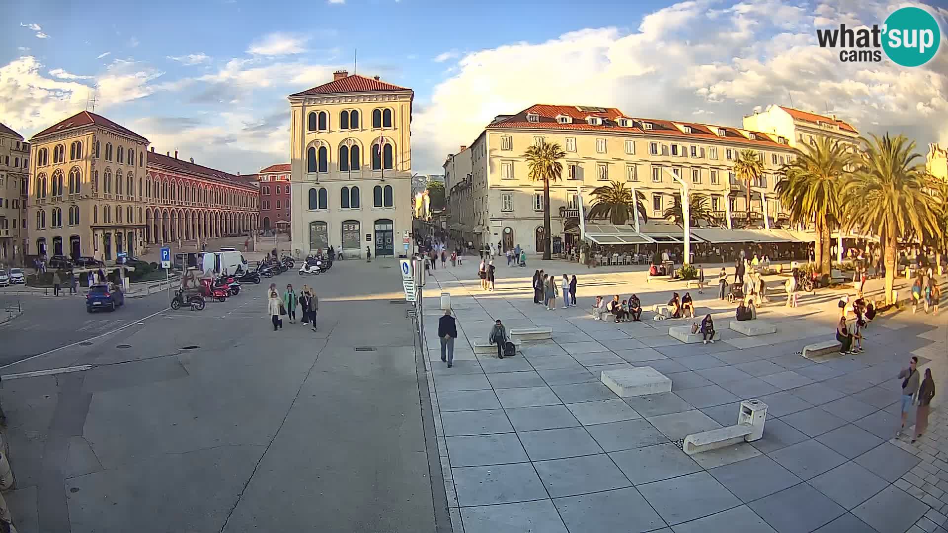 Webcam Spalato Riva – Prokurative | Piazza della Republika
