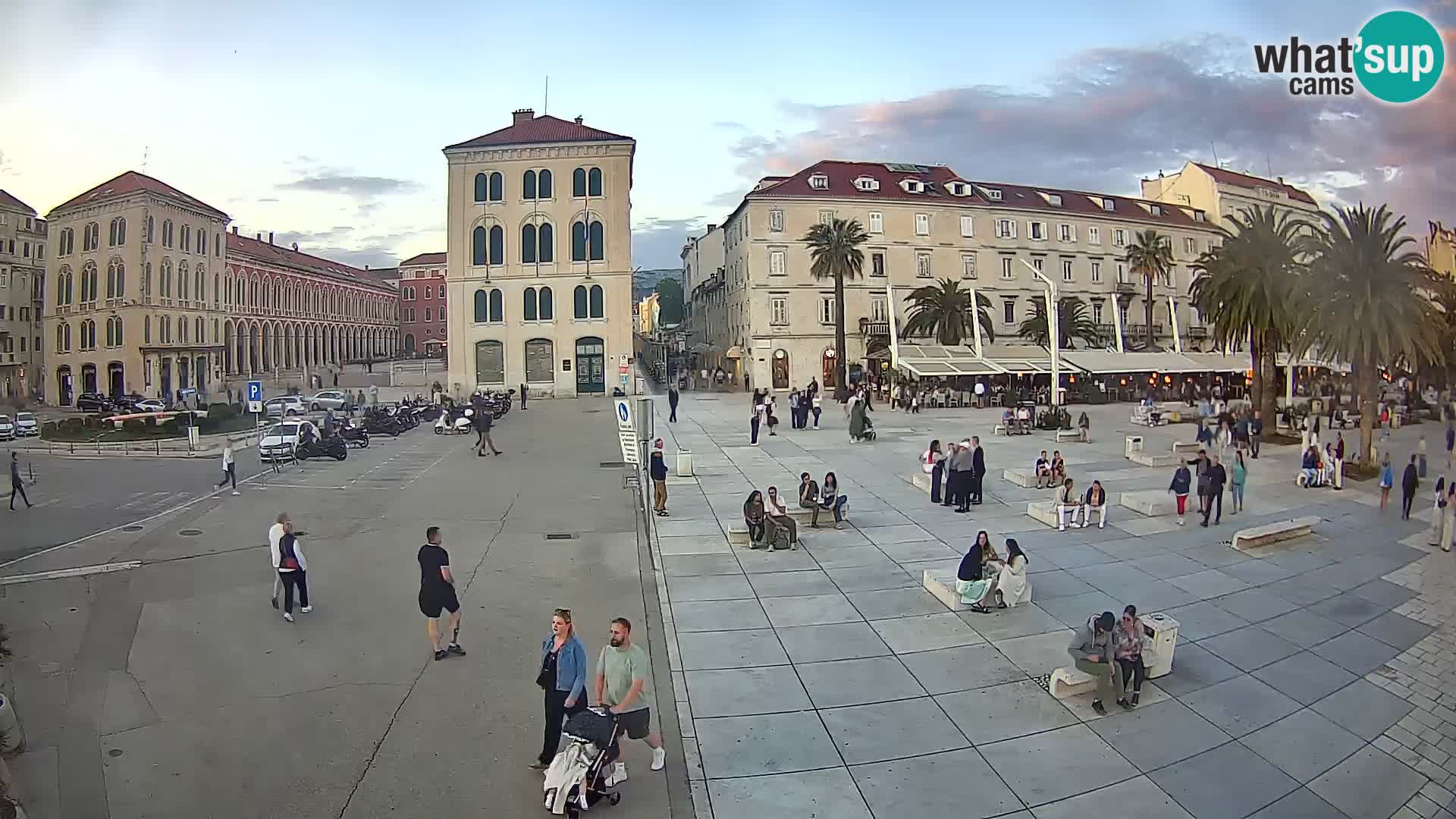 Webcam Split Riva – Prokurative | Trg Republike