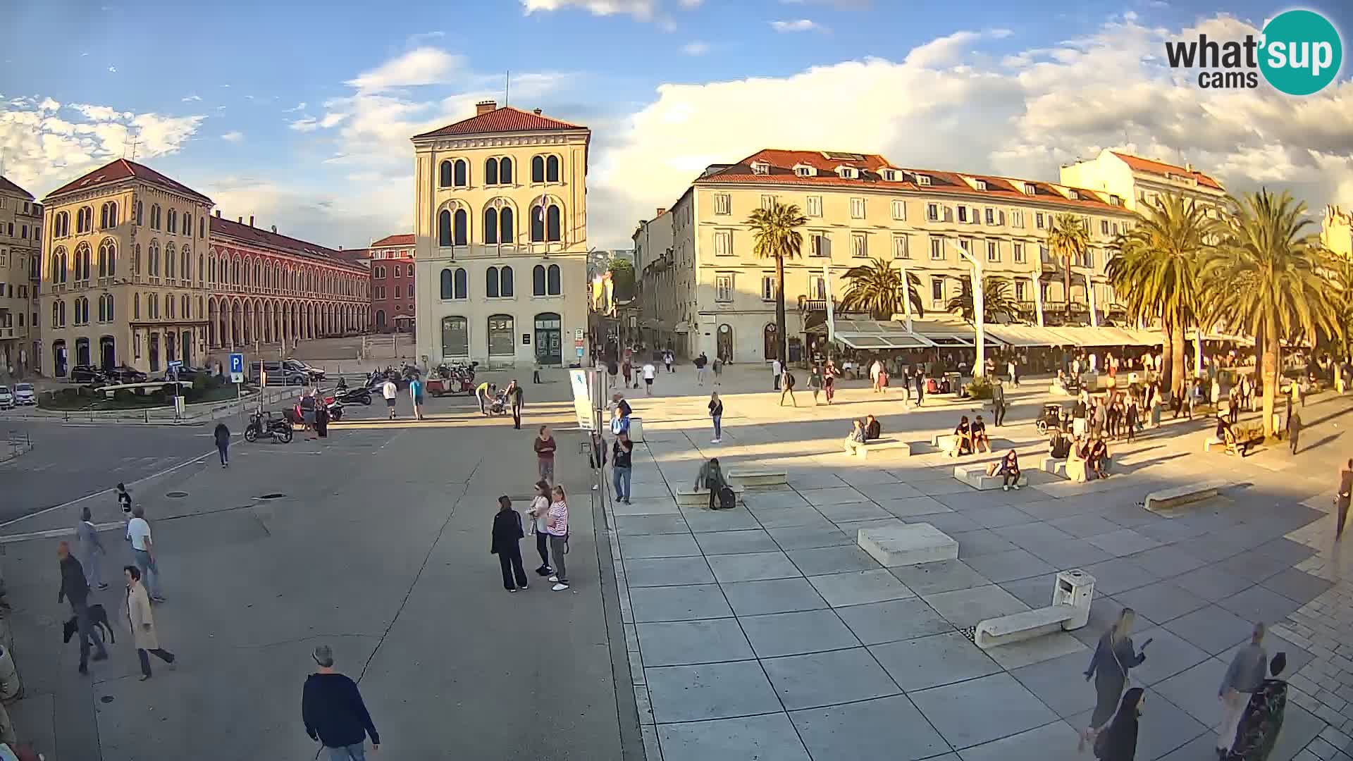 Live kamera Split Riva – Prokurative | Trg Republike