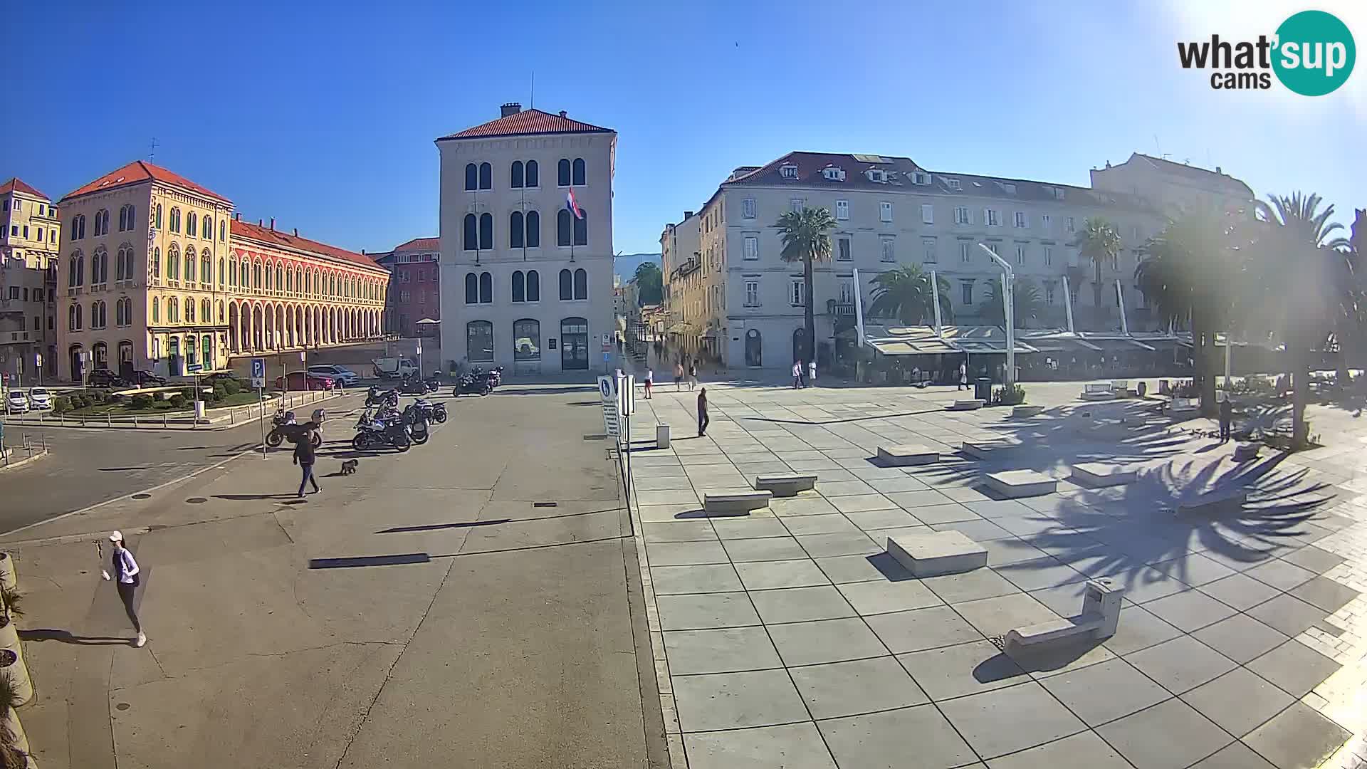Live kamera Split Riva – Prokurative | Trg Republike