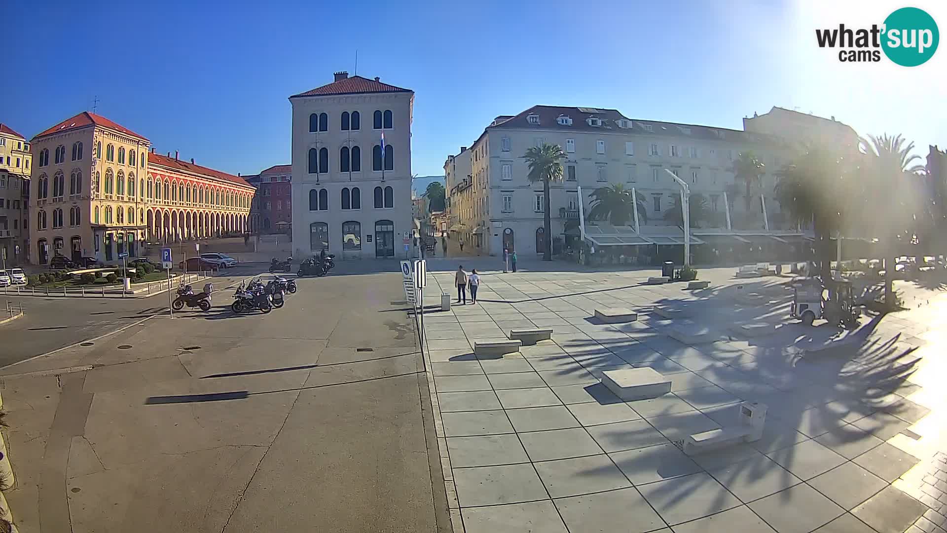 Webcam Split Riva – Prokurative | Trg Republike