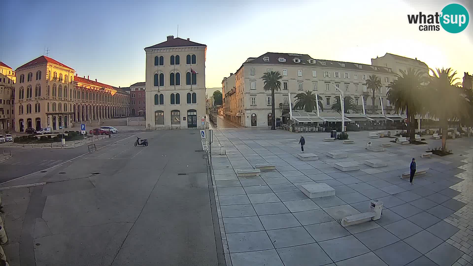 Webcam Spalato Riva – Prokurative | Piazza della Republika